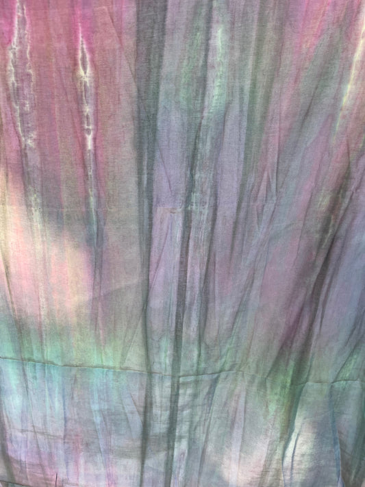 Solstice collection 6 cupro/viscose tie dye fabric