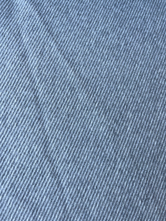 FENIX 015 double face wool grey tricotine coat fabric