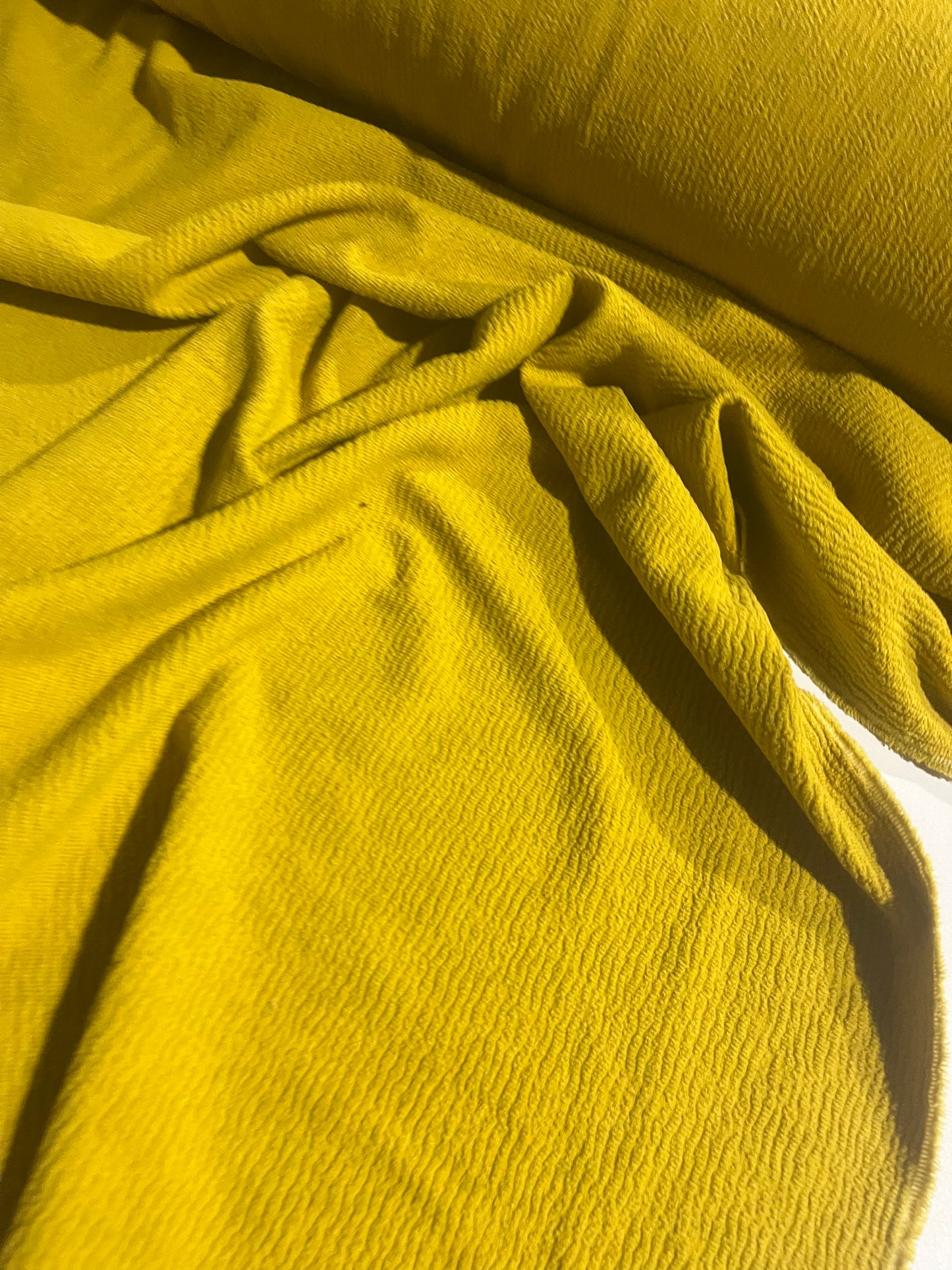 LC MOIRA 013 heavy cotton jacquard warm yellow