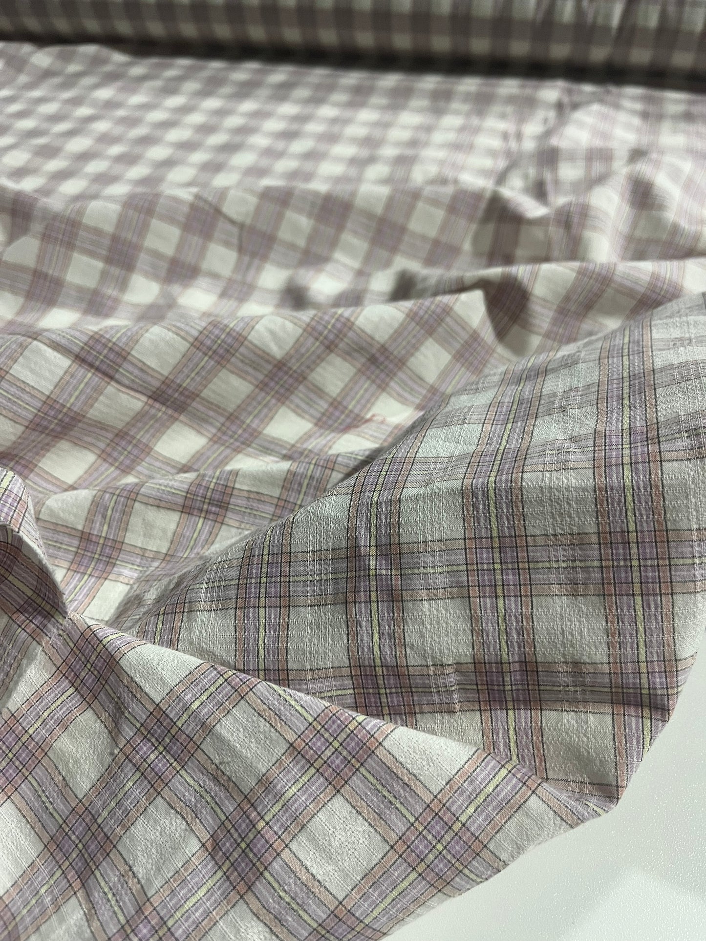 MOIRA 015 Canclini cotton crêpe check