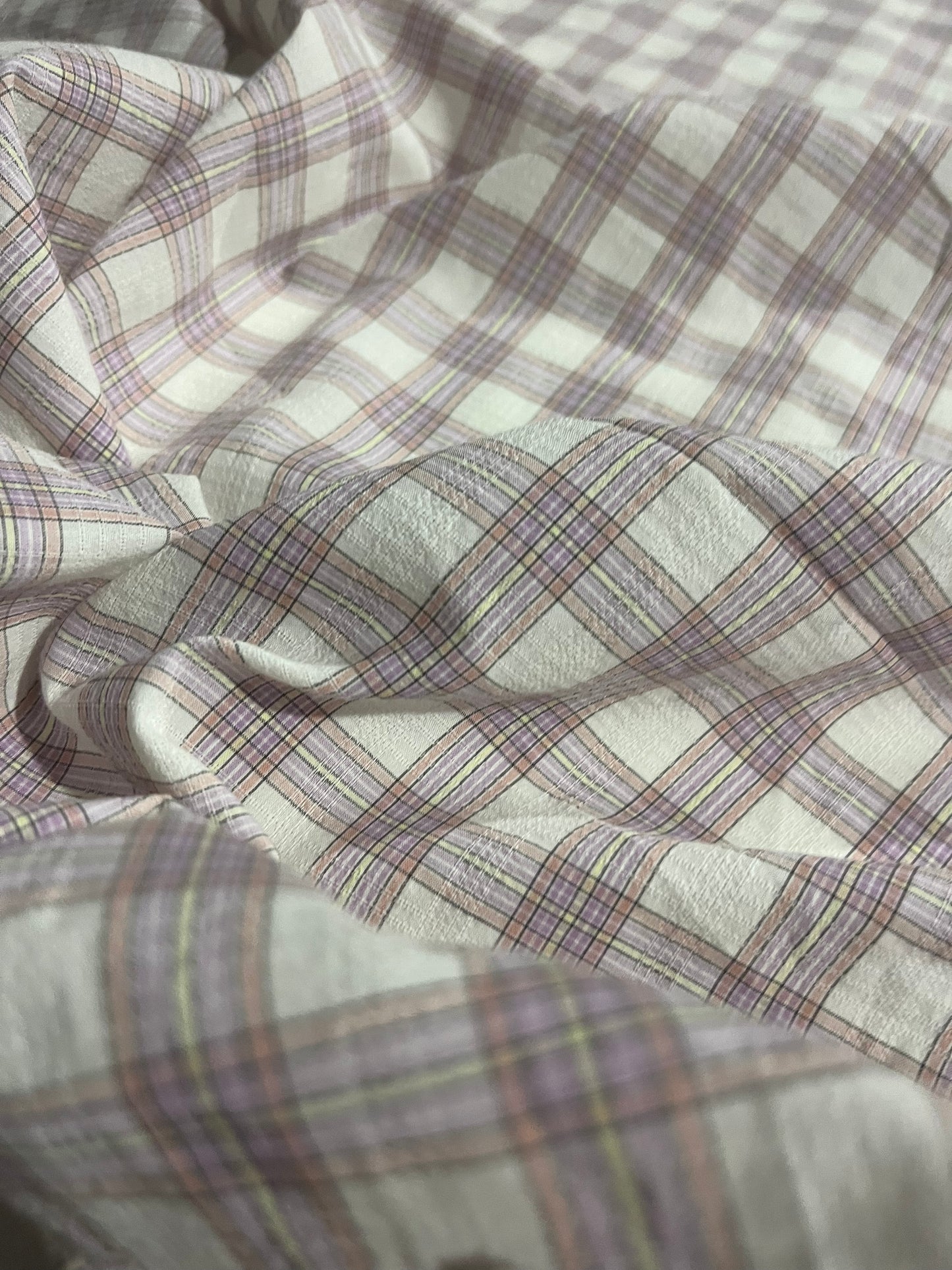 MOIRA 015 Canclini cotton crêpe check