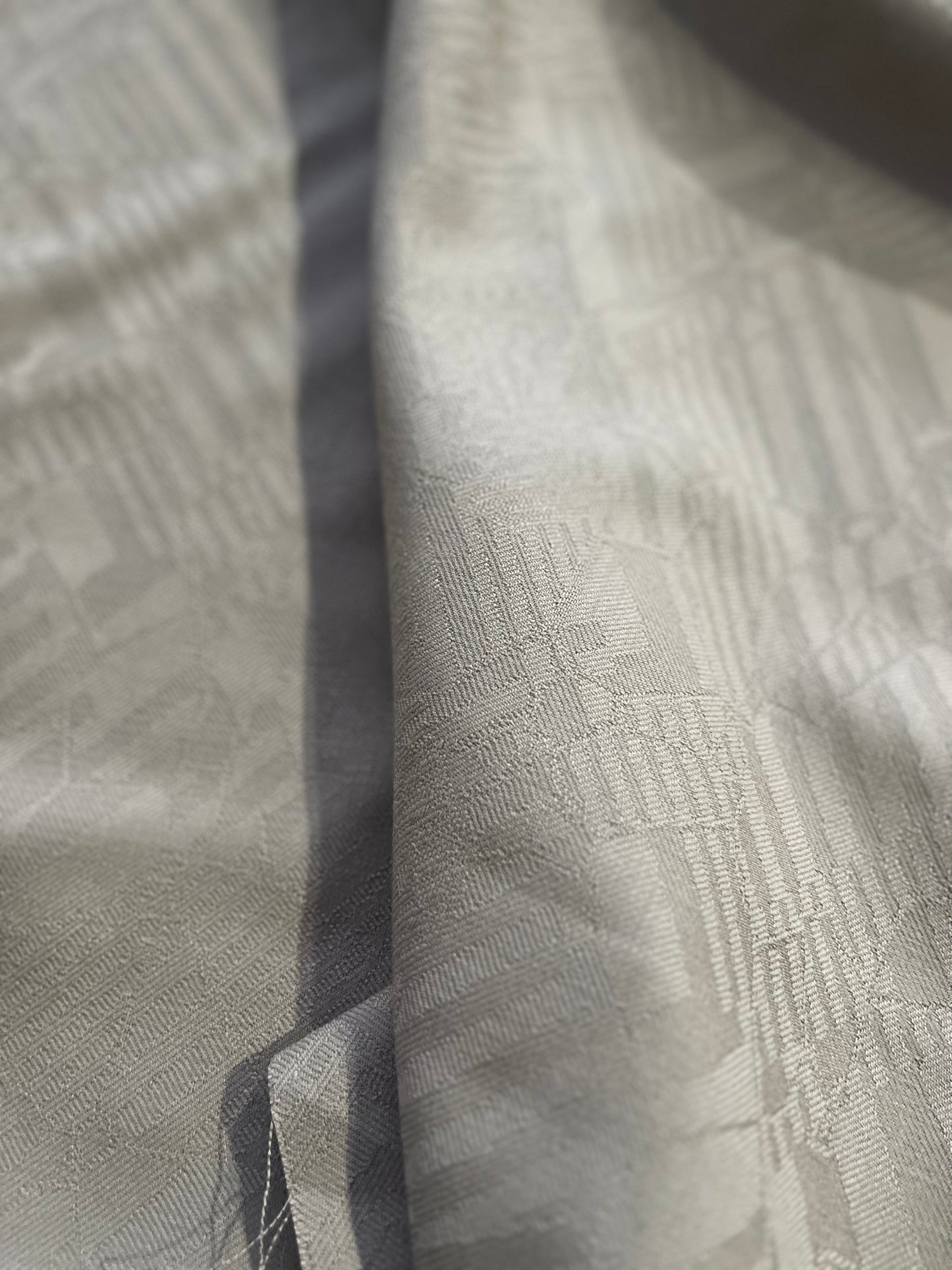 GLADYS 045 cotton jacquard tone on tone taupecolour