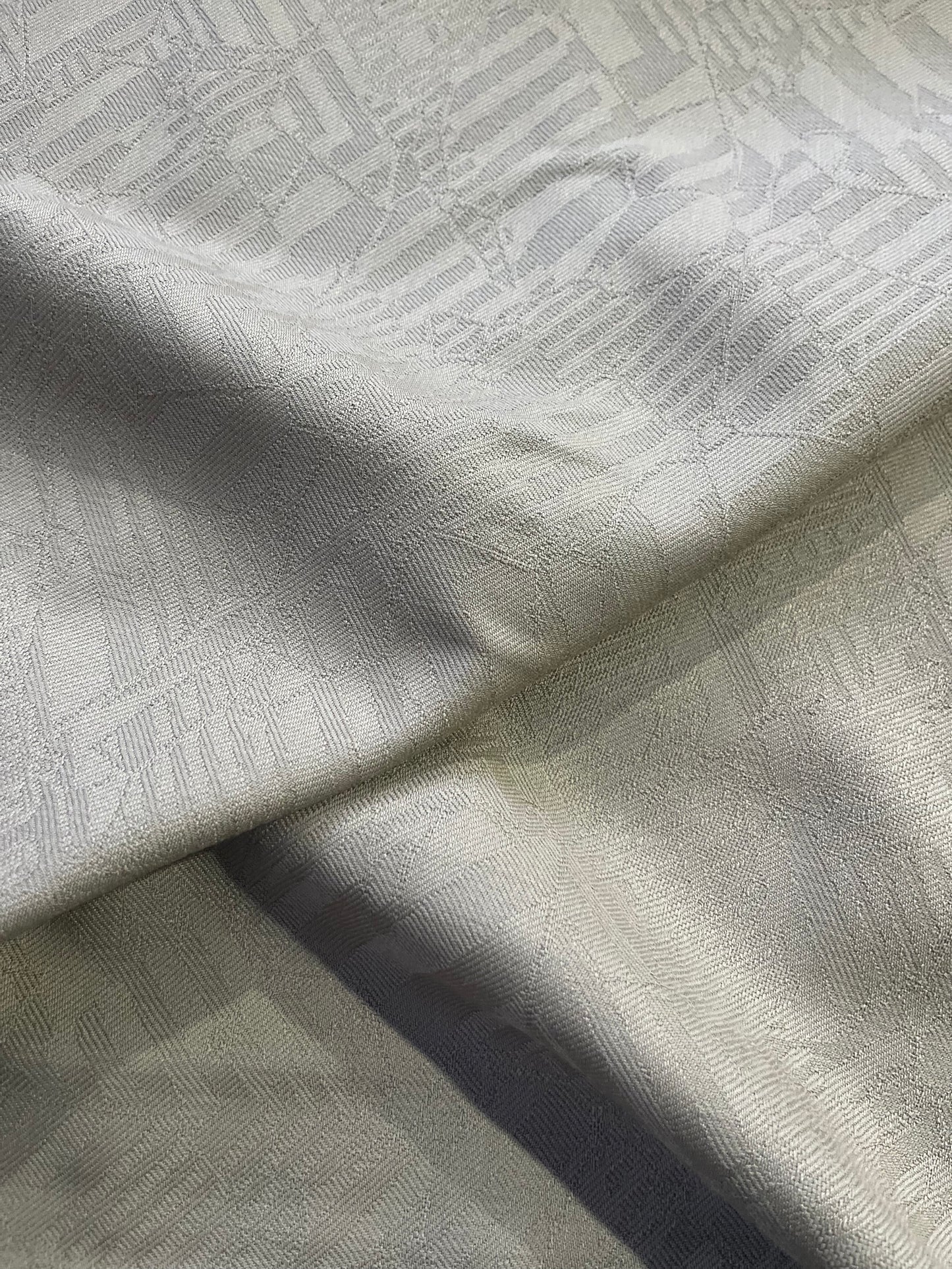 GLADYS 045 cotton jacquard tone on tone taupecolour