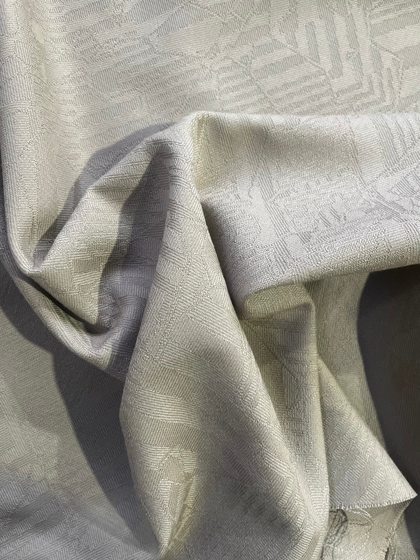 GLADYS 045 cotton jacquard tone on tone taupecolour