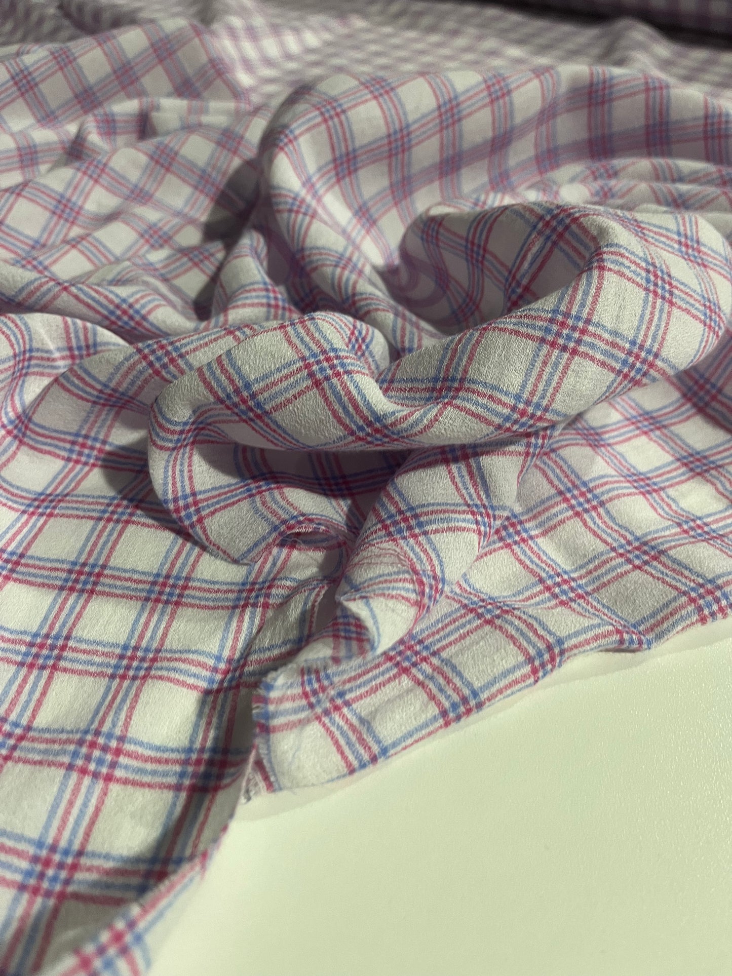 MOIRA 015 bis Canclini cotton crêpe check