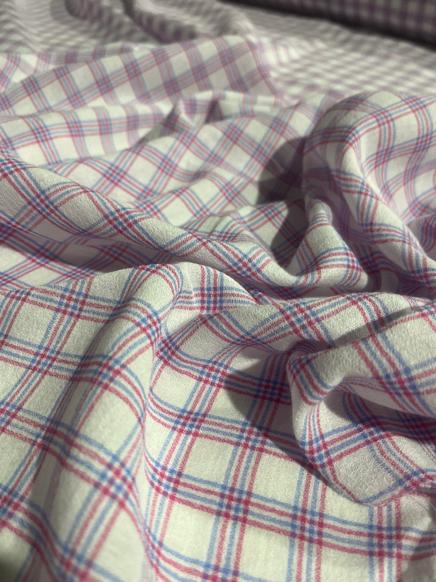 MOIRA 015 bis Canclini cotton crêpe check