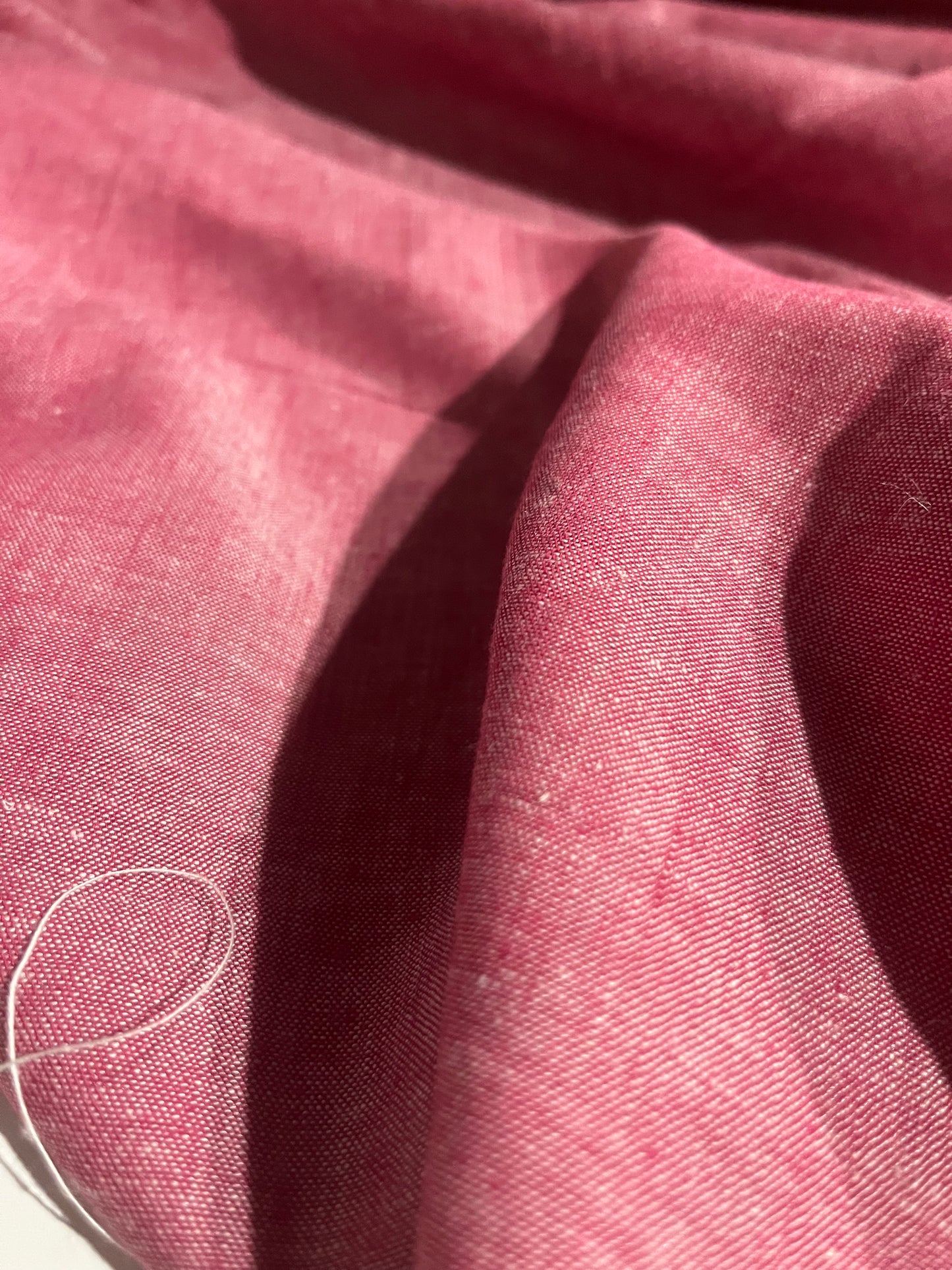 LC MOIRA 016 washed linen/viscose framboise