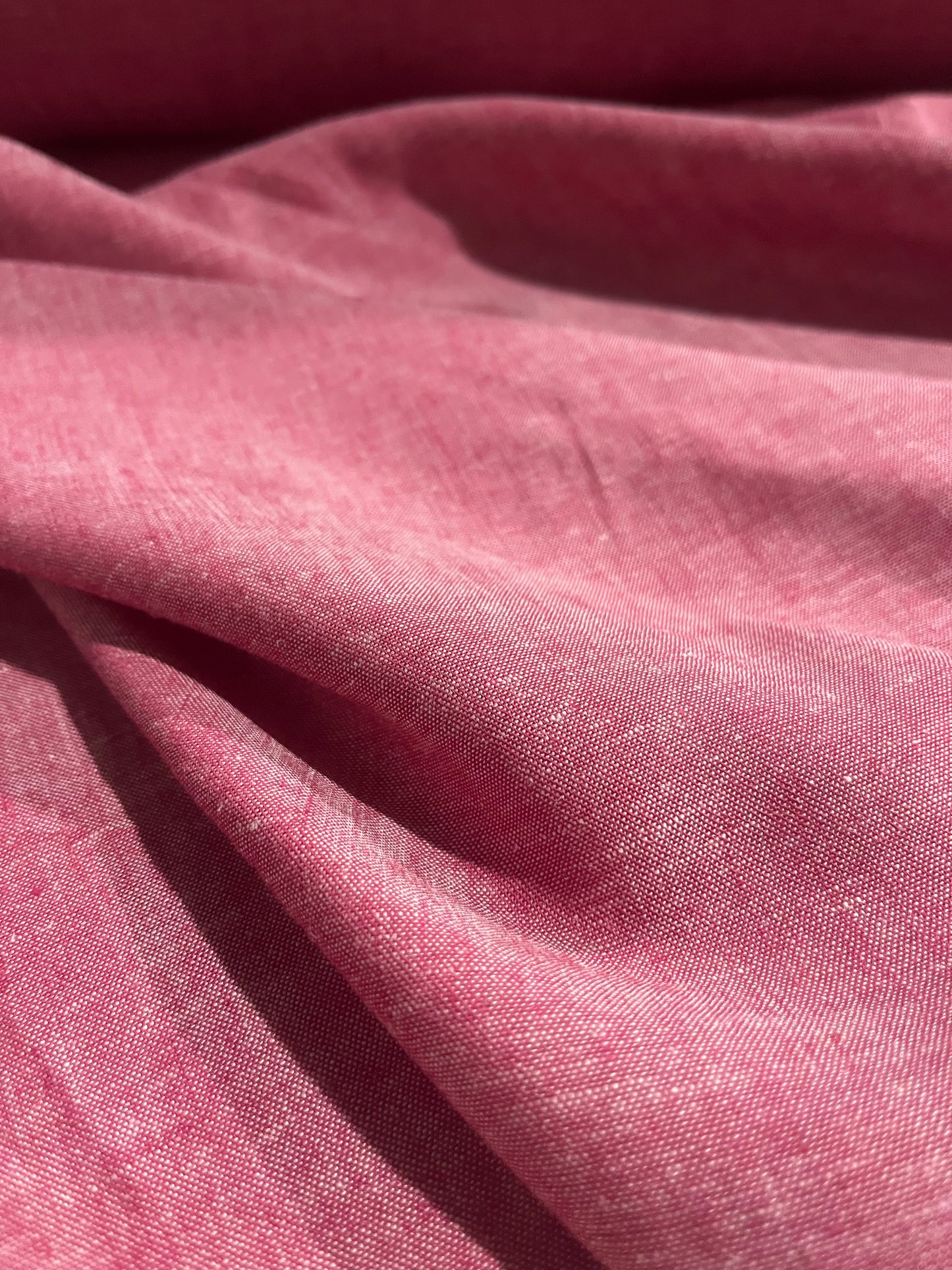 LC MOIRA 016 washed linen/viscose framboise