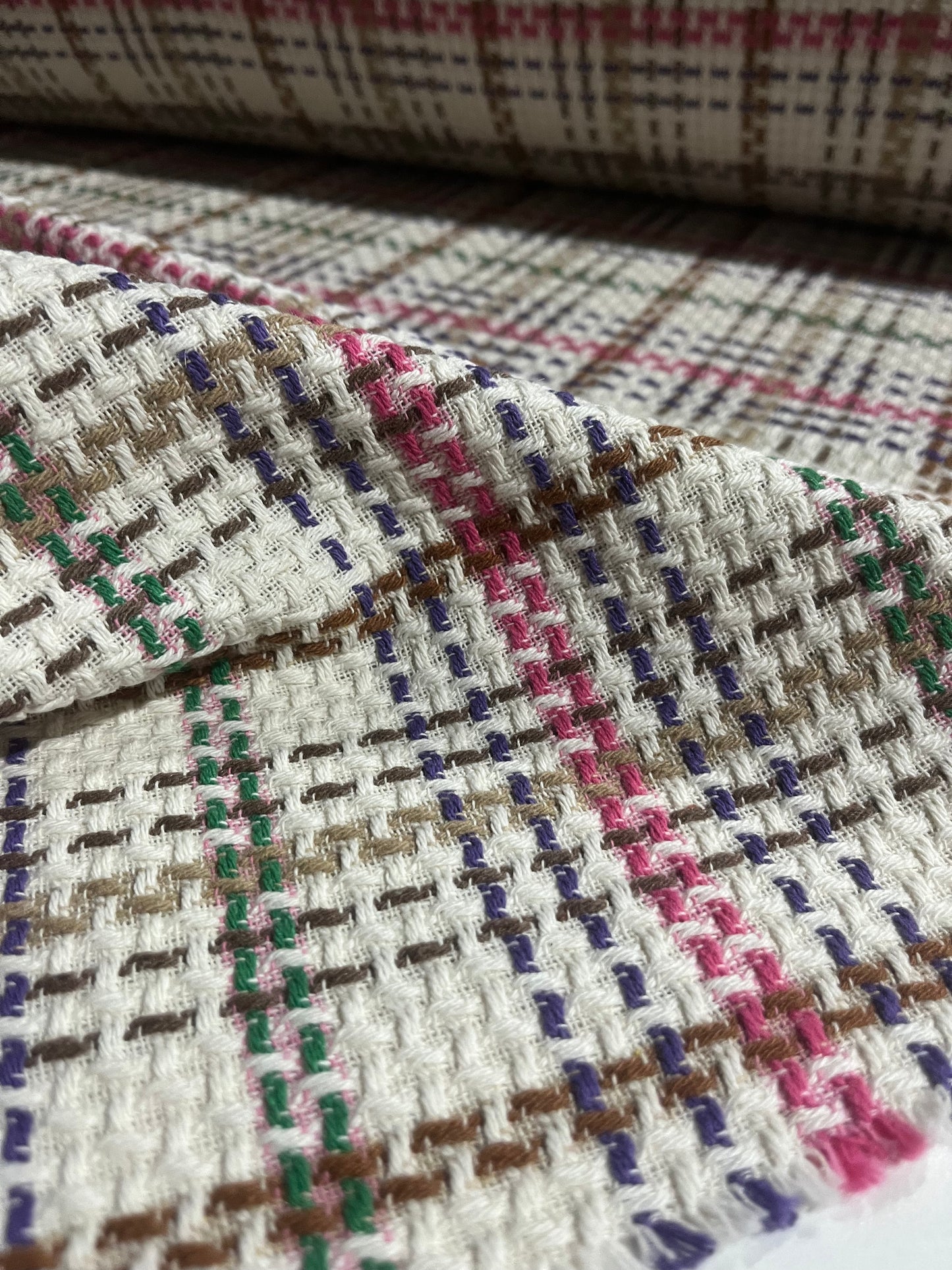 MOIRA 018 heavy cotton tweed Chanel style