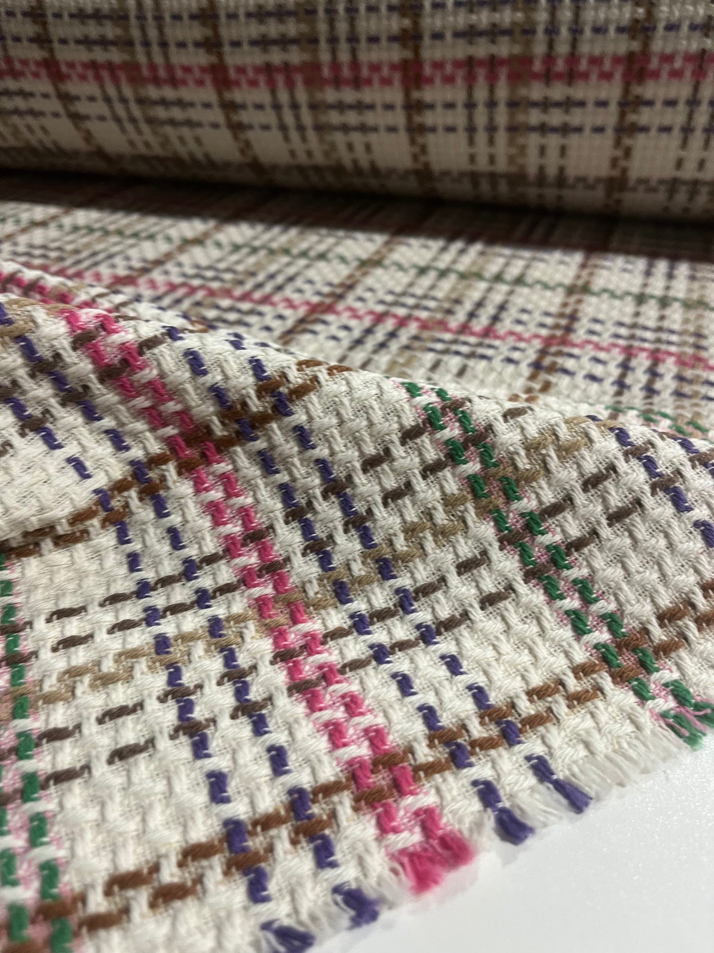 MOIRA 018 heavy cotton tweed Chanel style