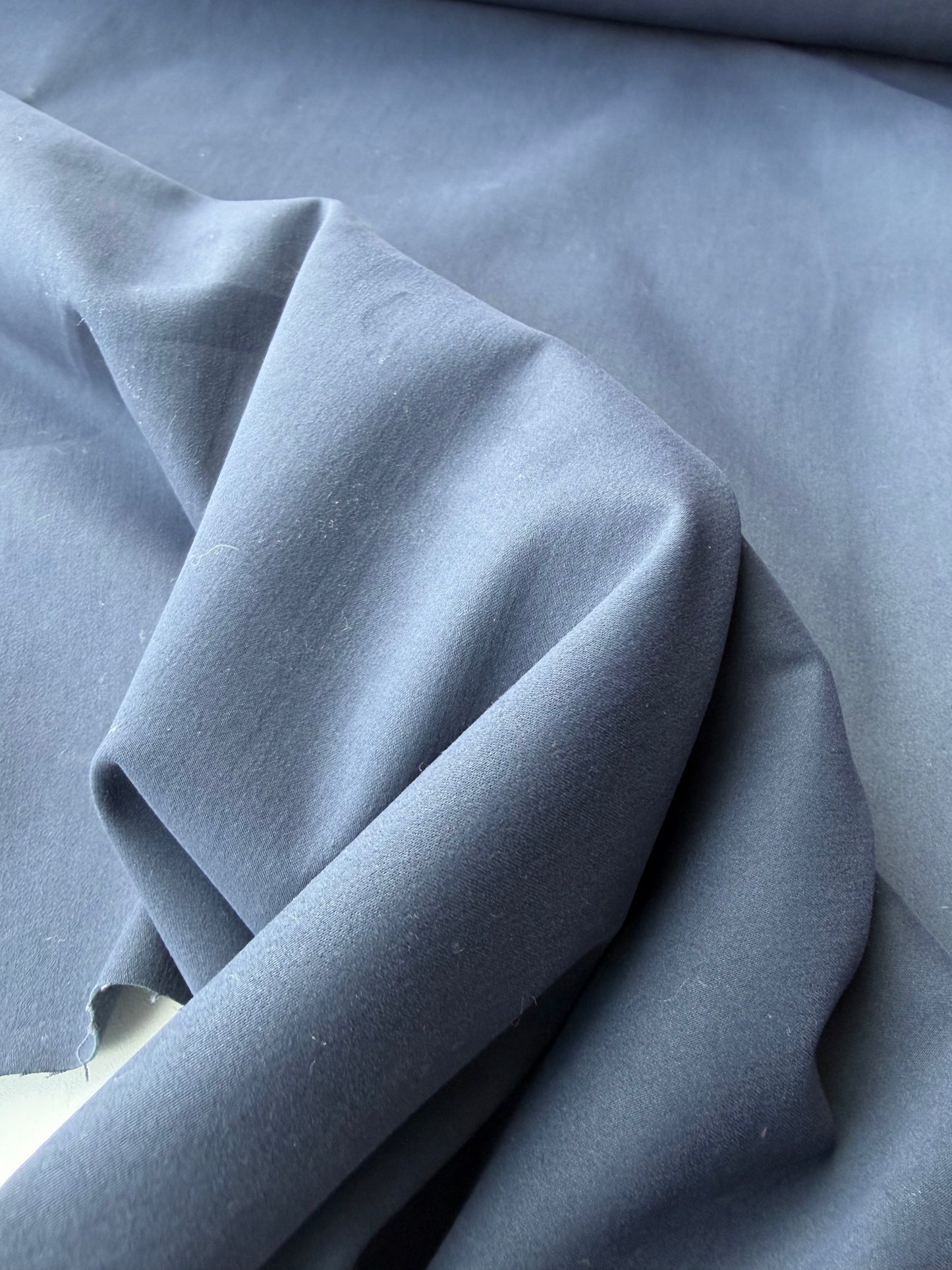 DARREN 002 dark blue cotton stretch with peach finish