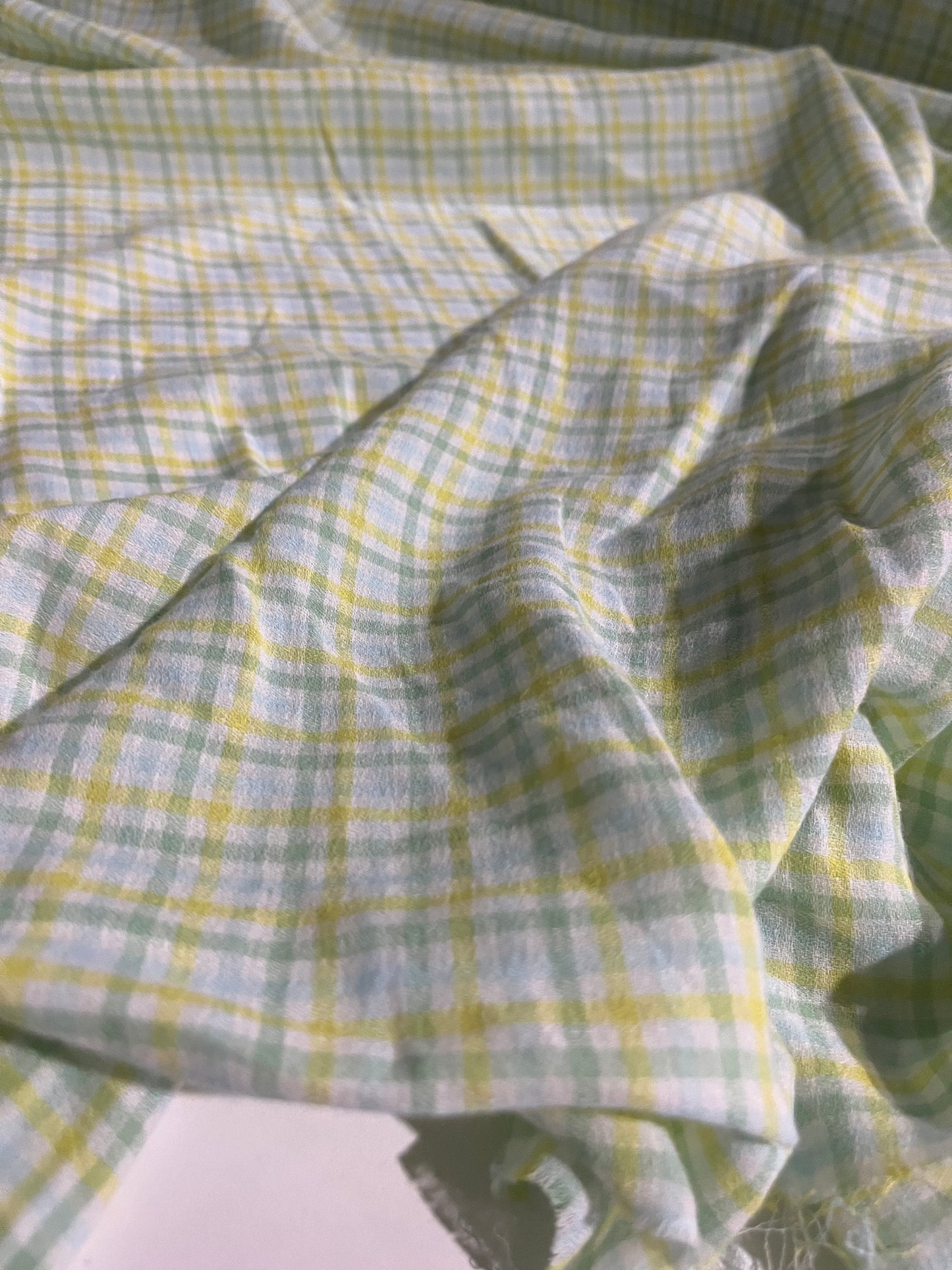 MOIRA 021 Canclini cotton crêpe check