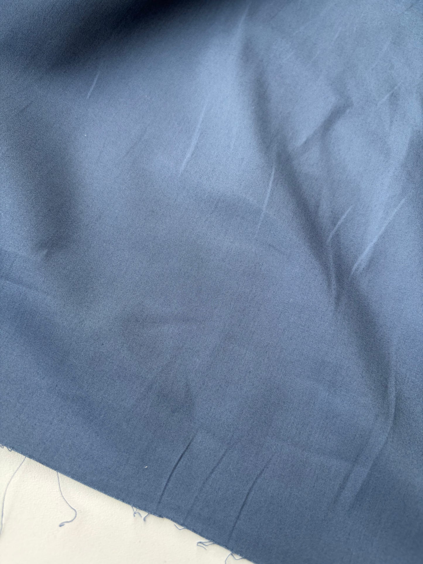 DARREN 003 steel blue cotton satin stretch