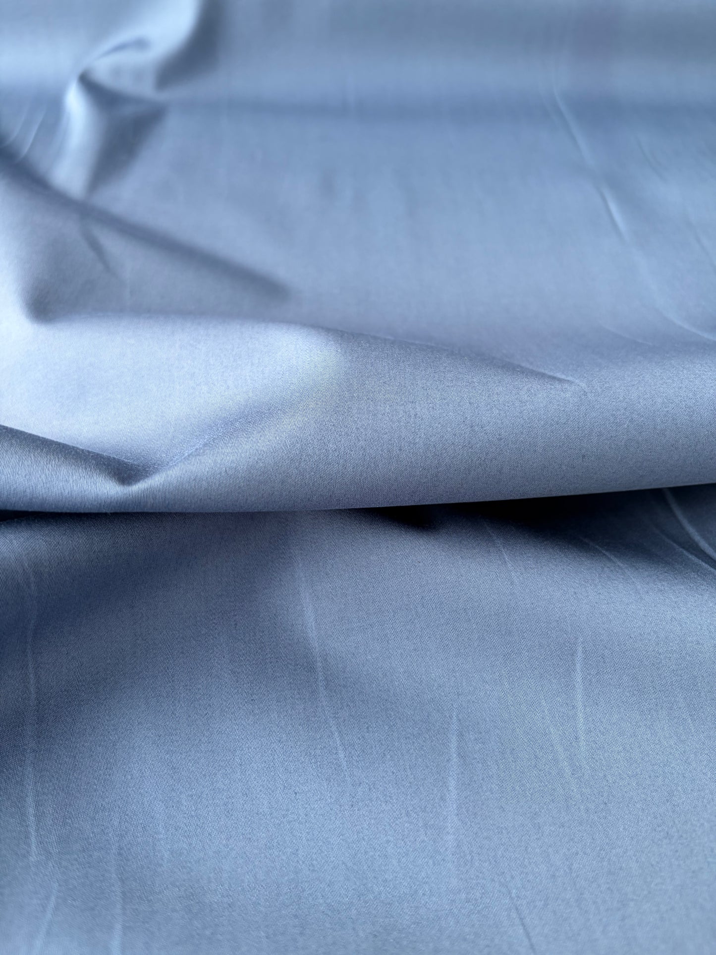 DARREN 003 steel blue cotton satin stretch