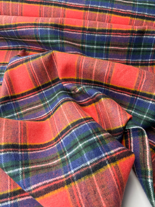 DARREN 005 checkered heavy cotton flannel