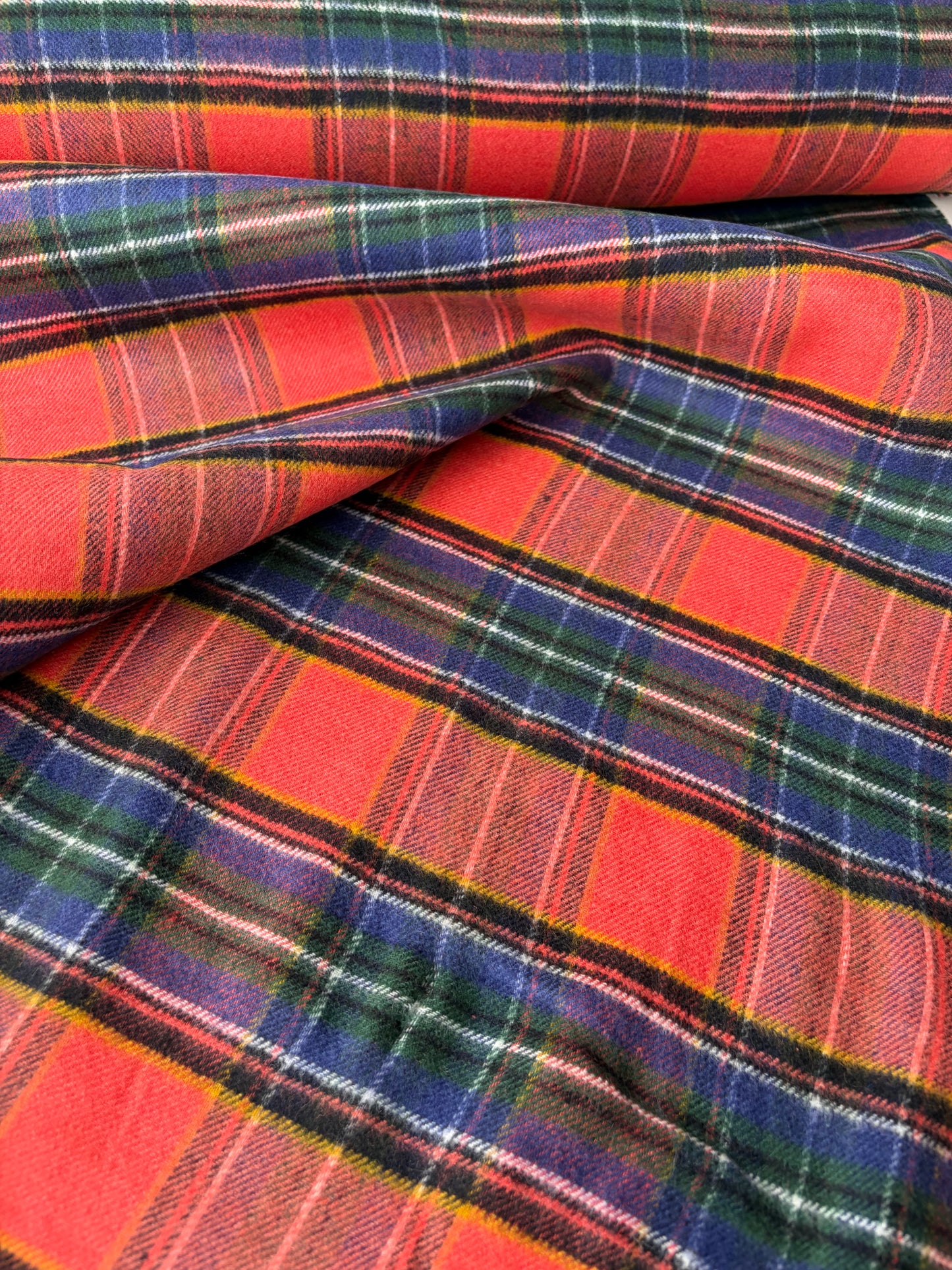 DARREN 005 checkered heavy cotton flannel