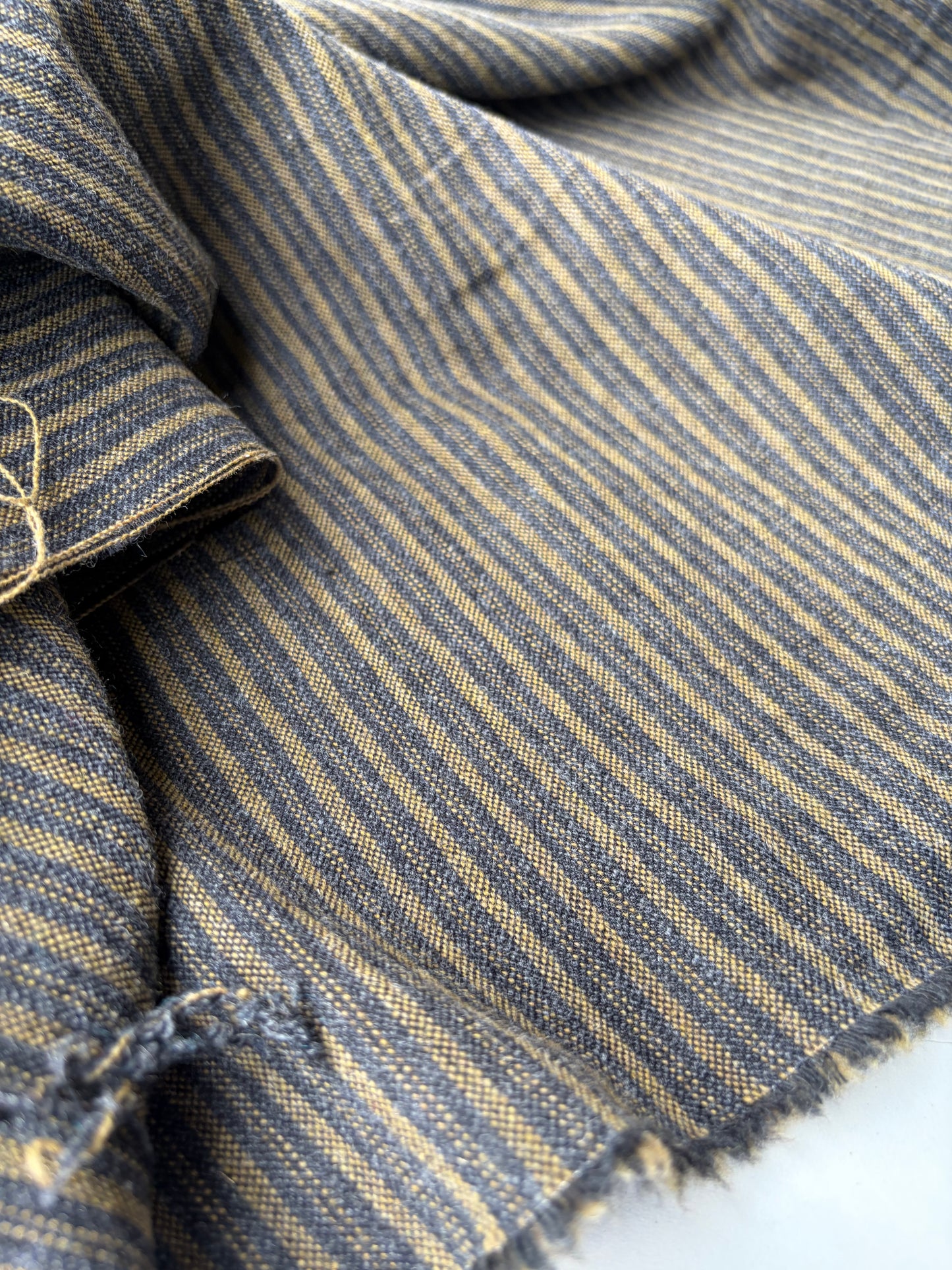 DARREN 007 grey/cognac striped wool