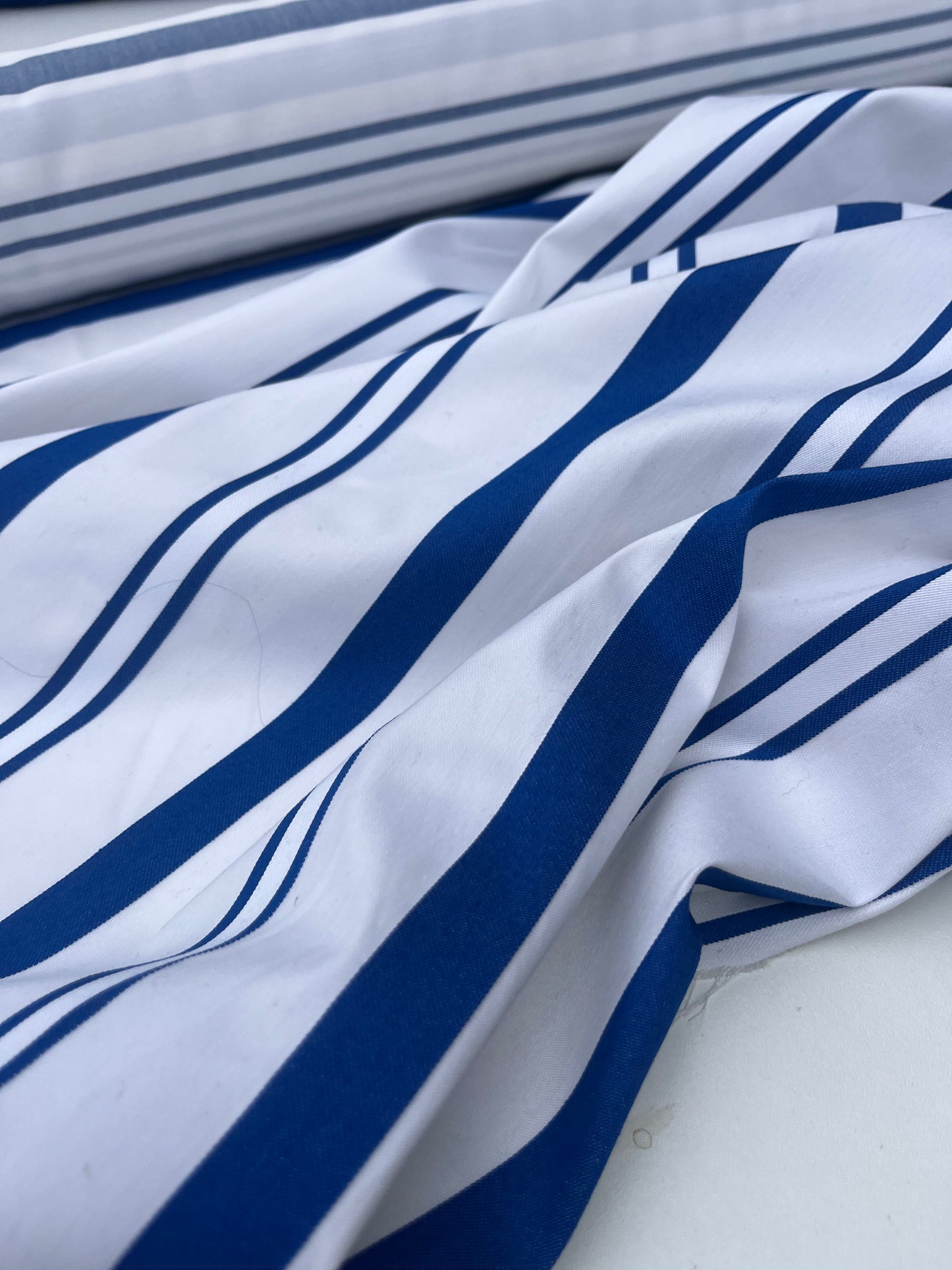 AMOS 006 woven cotton/ polyamide twill stripe