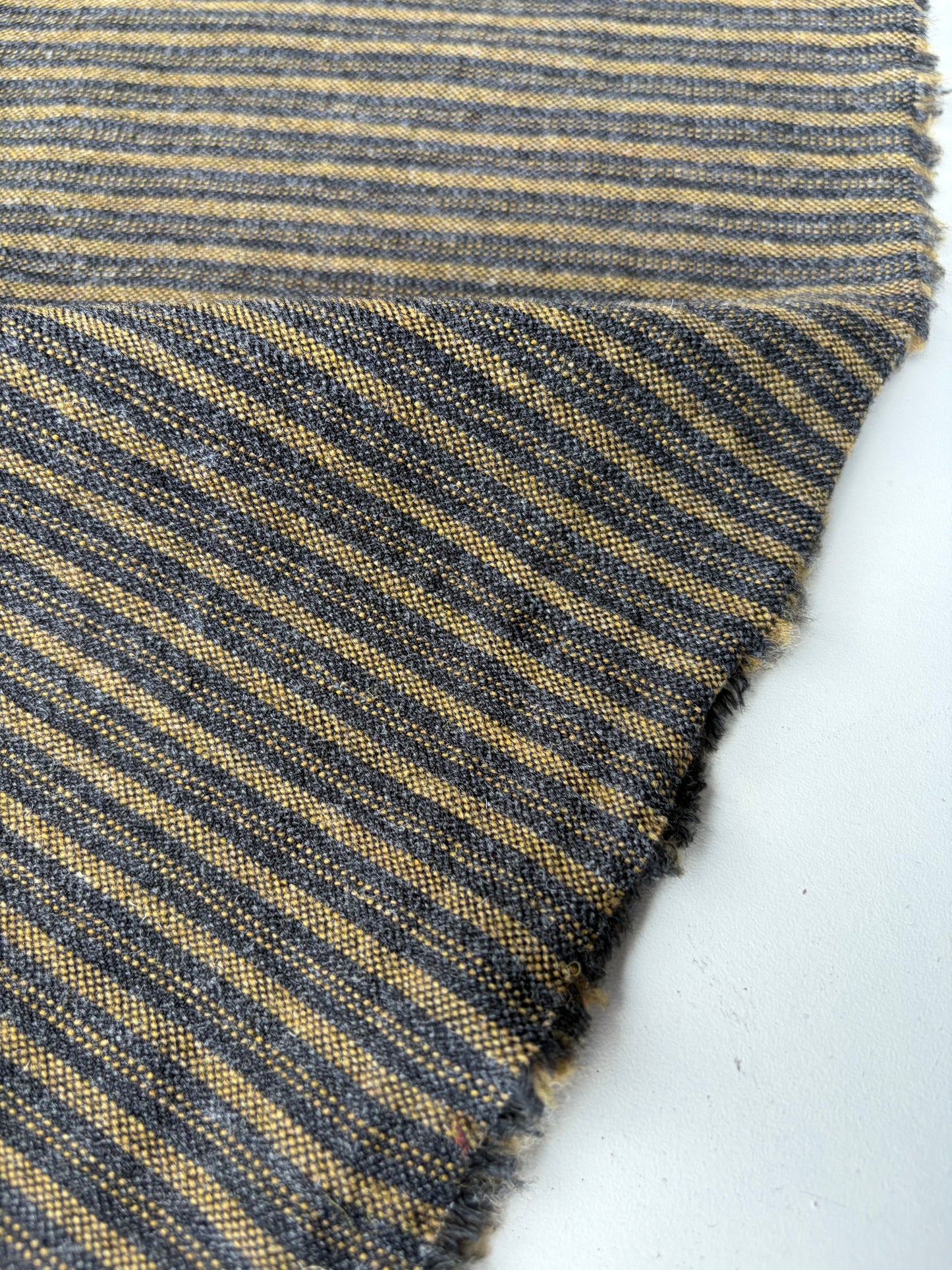 DARREN 007 grey/cognac striped wool