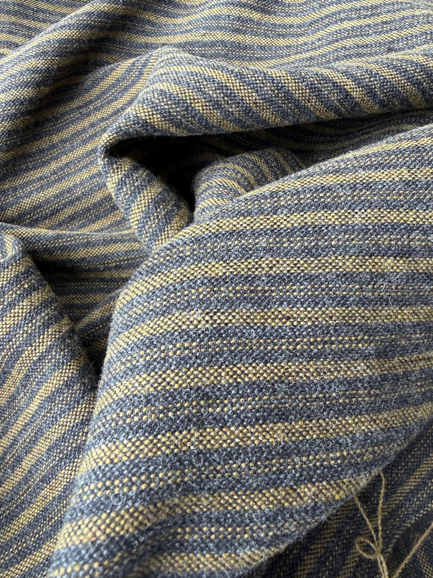 DARREN 007 grey/cognac striped wool