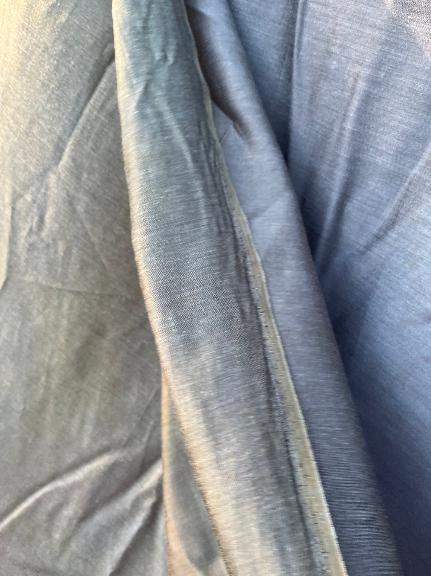 Solstice collection 20 cupro/viscose taupe/grey changeant fabric