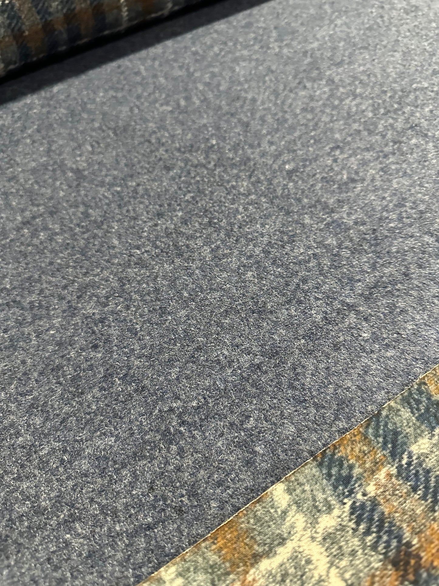 Flip side 275 bronze/ blue check double face blue