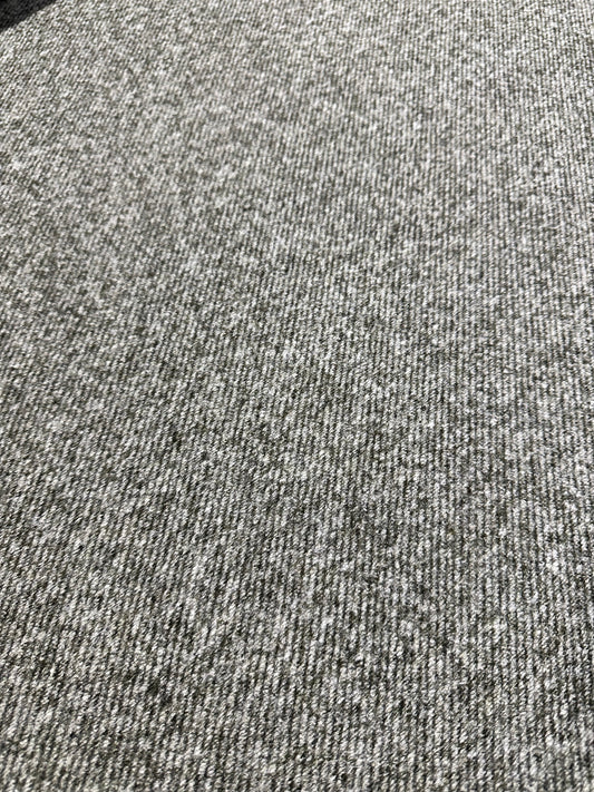 Flip side 280 Heavy wool jersey ecru/kaki