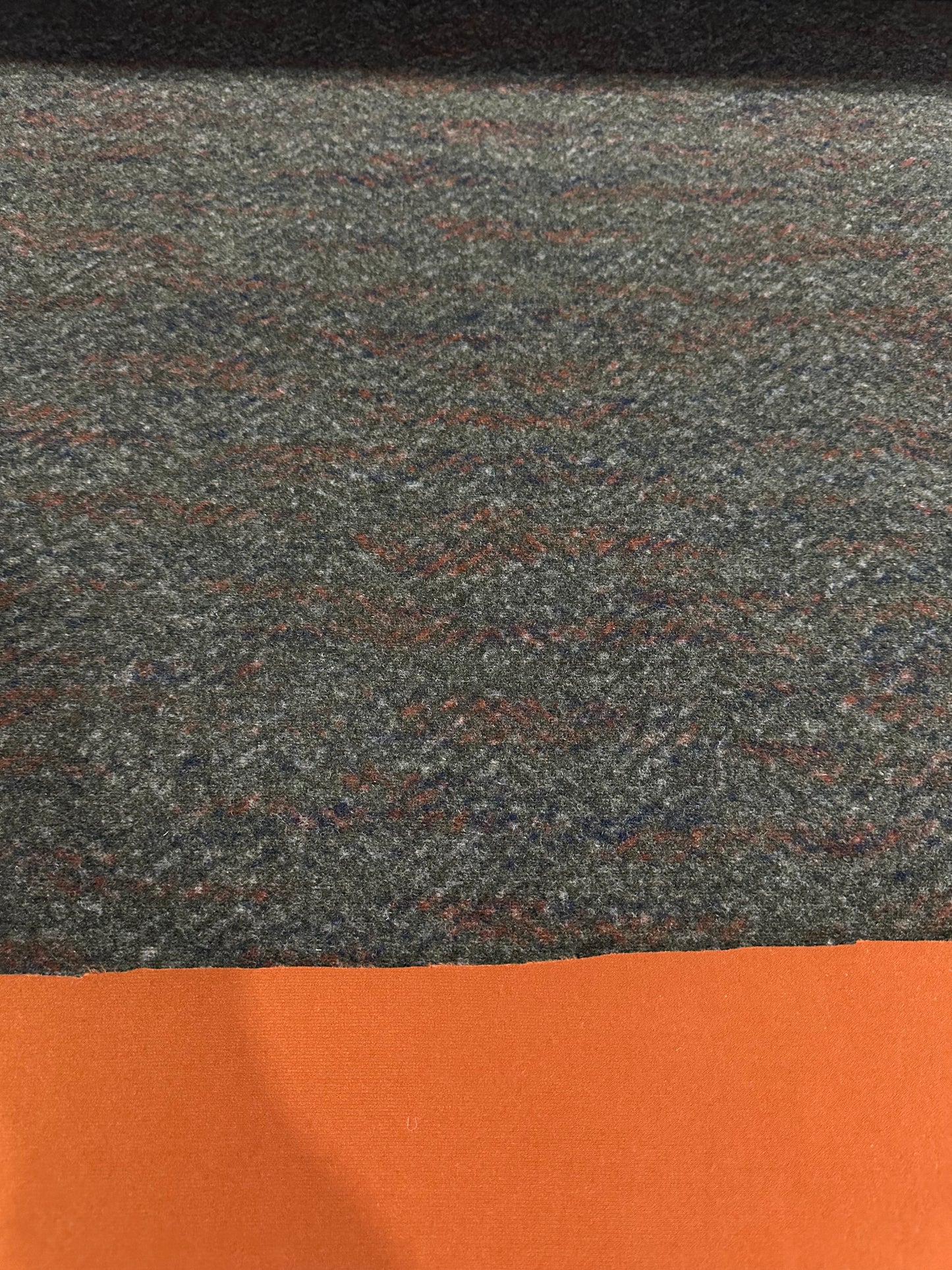 Flip side 305 Green/Orange design double face Orange