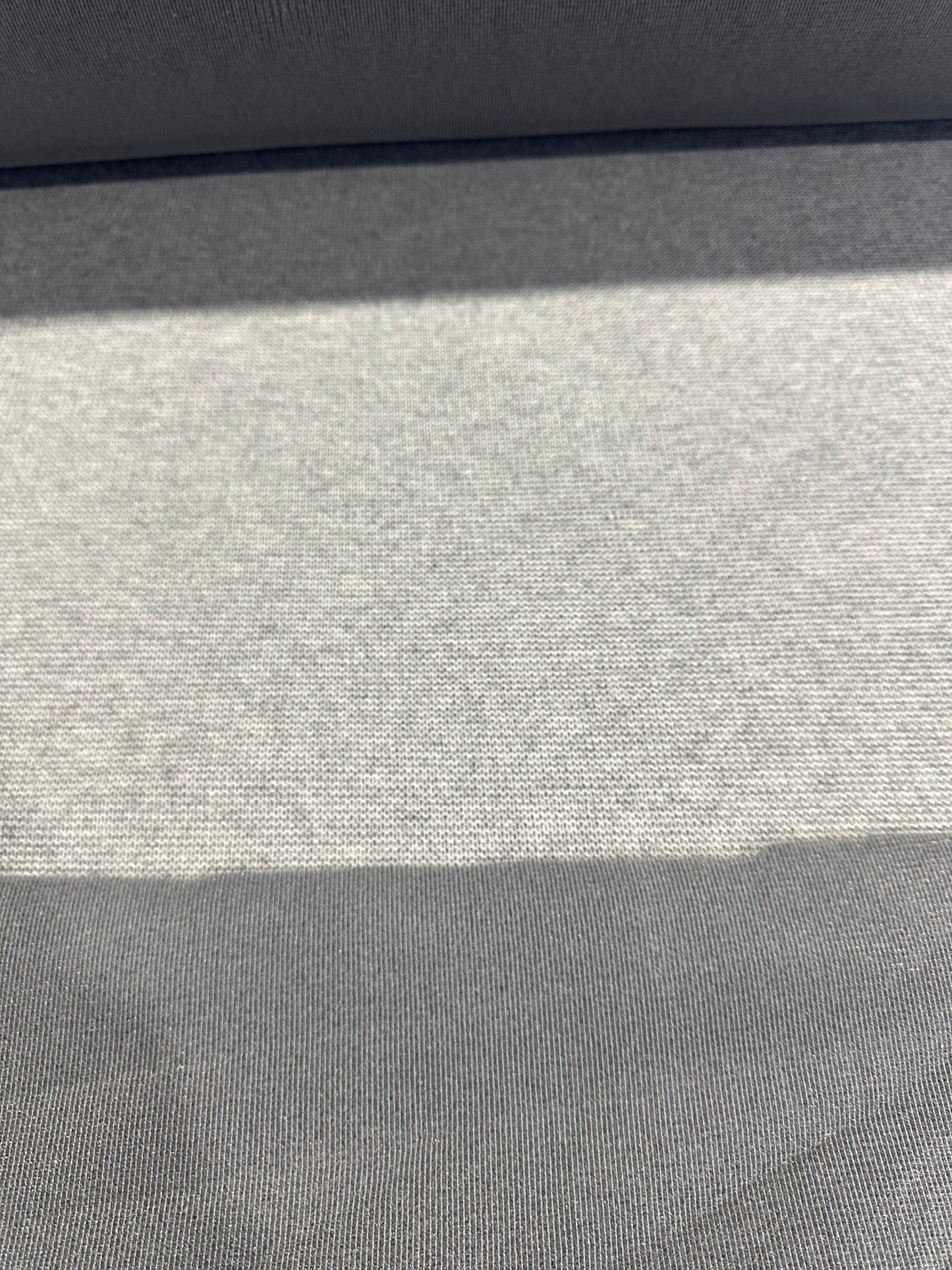 Flip side 315 wool contrecollé cable structure light grey