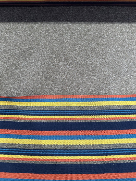 Flip side 320 vintage stripes double face light brown