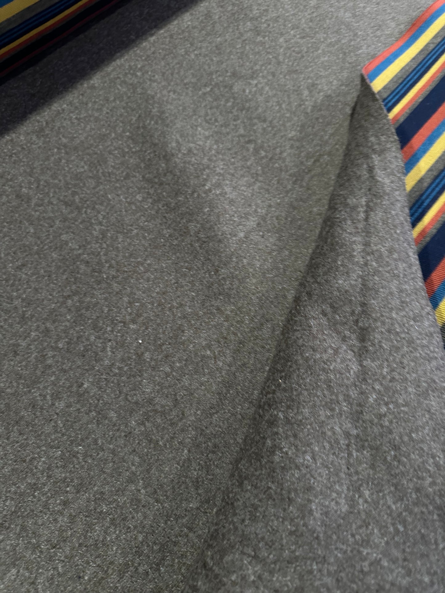 Flip side 320 vintage stripes double face light brown