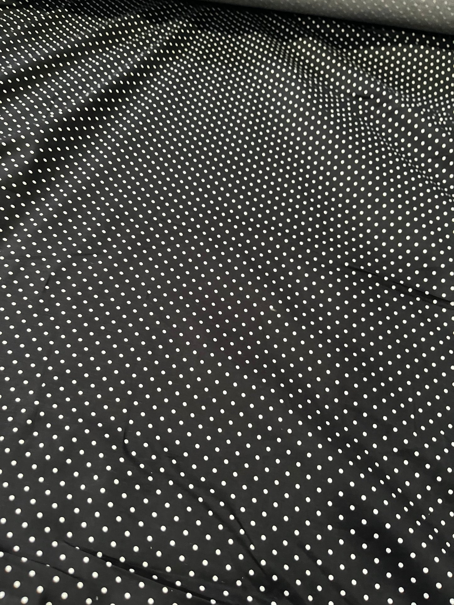 D01 cotton twill stretch with dots