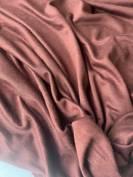 LC ATILLA 006 interlock viscose mesmerised brown