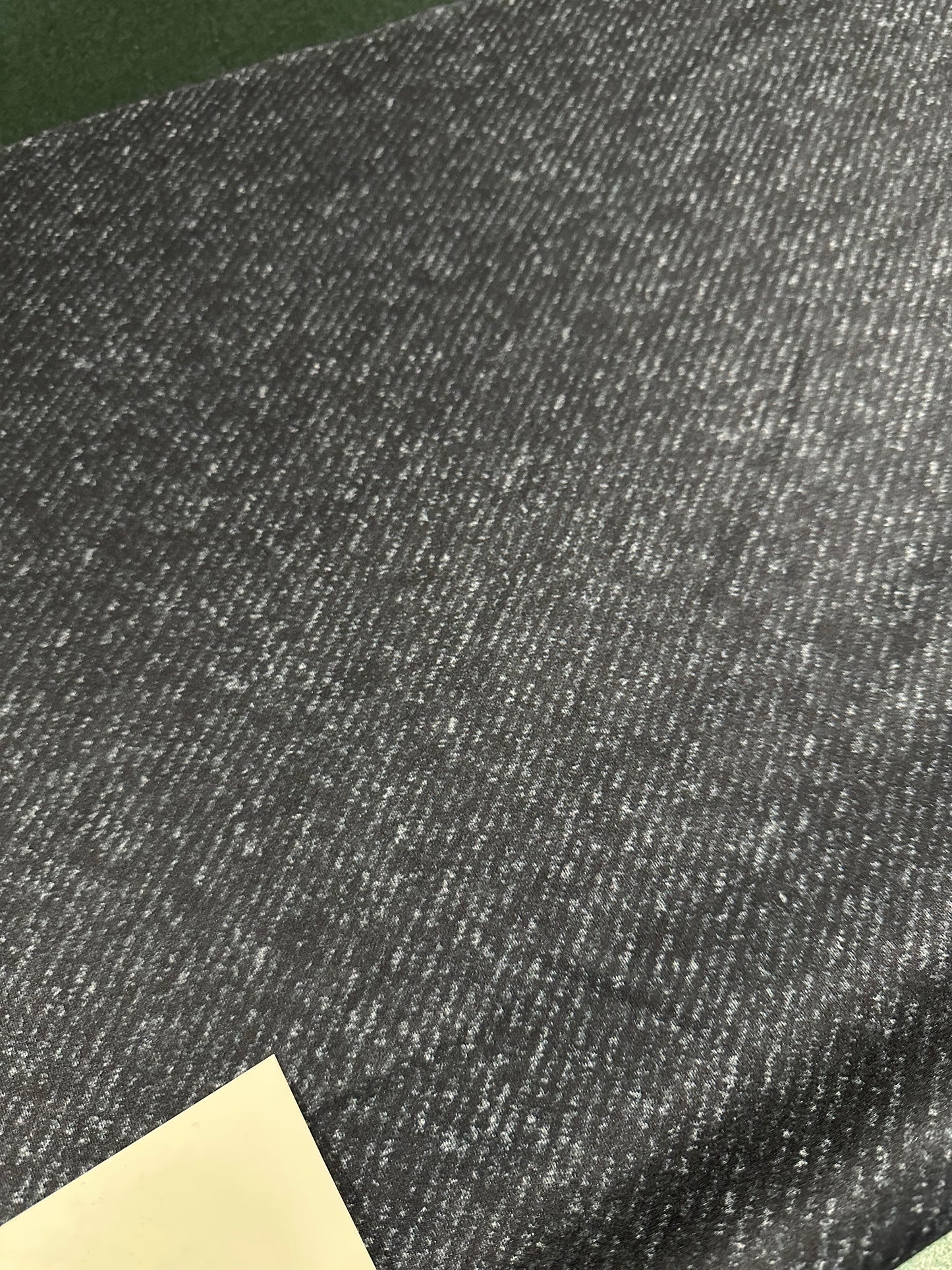 Flip Side 355 bottle green double face diagonal stripes