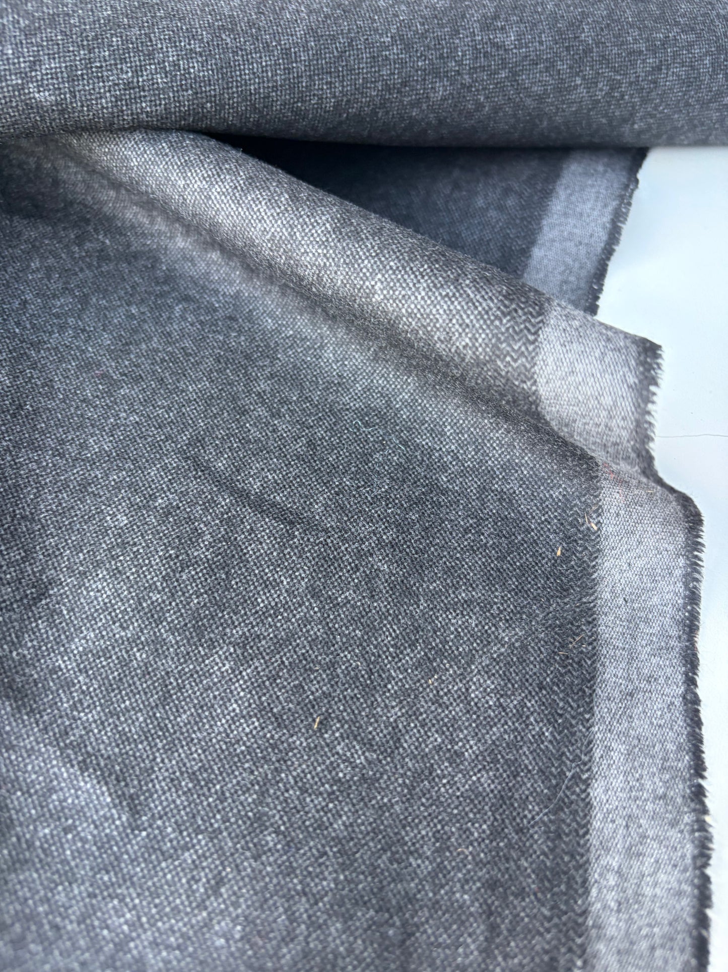 DARREN 016 dark grey brushed cotton stretch jeans look