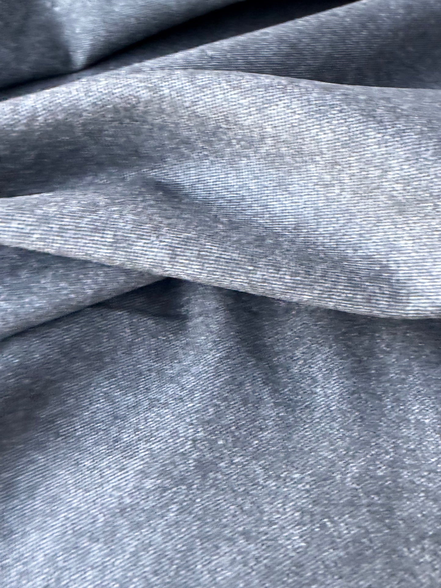 DARREN 016 dark grey brushed cotton stretch jeans look