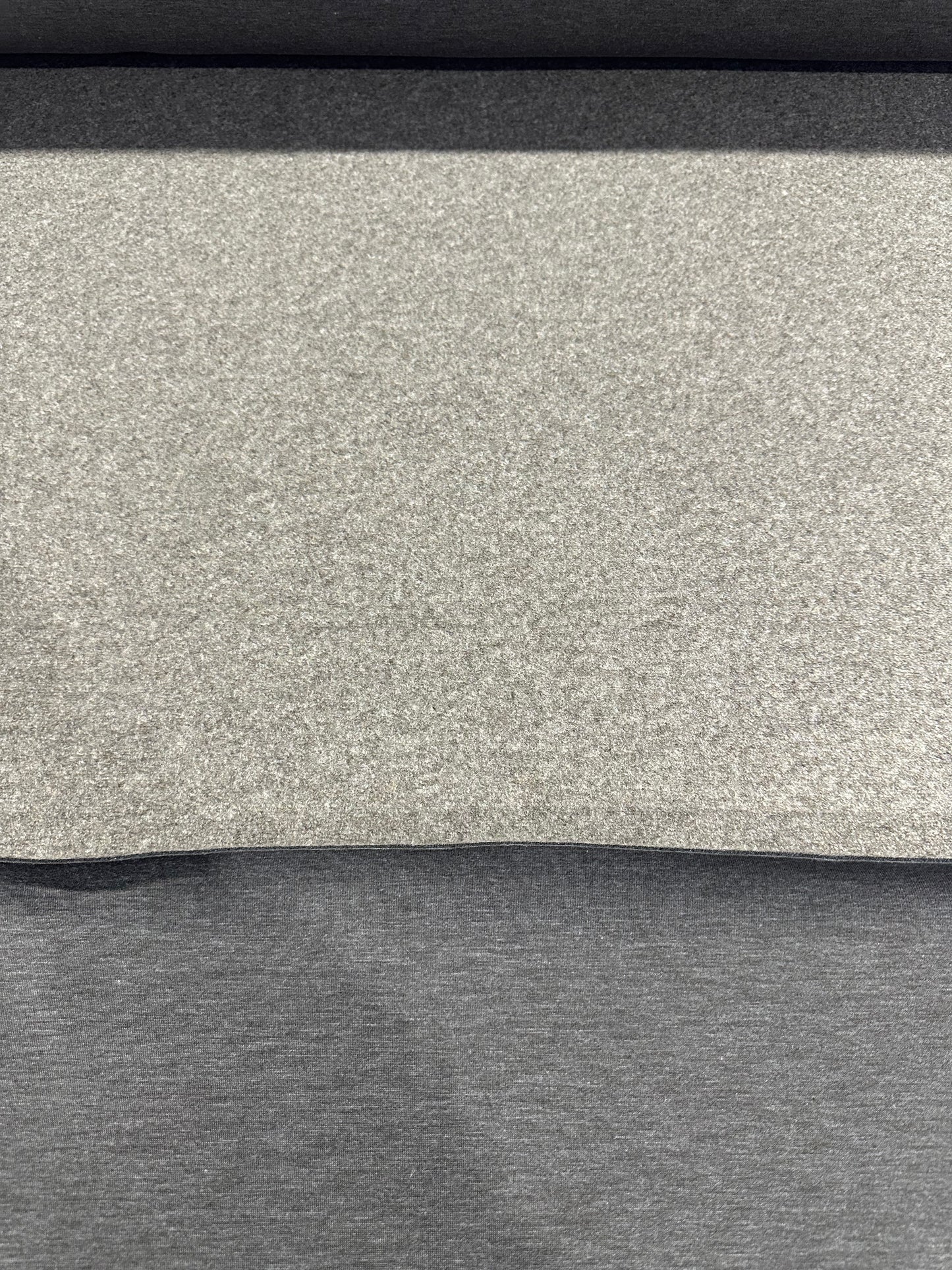 Flip Side 375 double face wool Taupe Jersey Grey