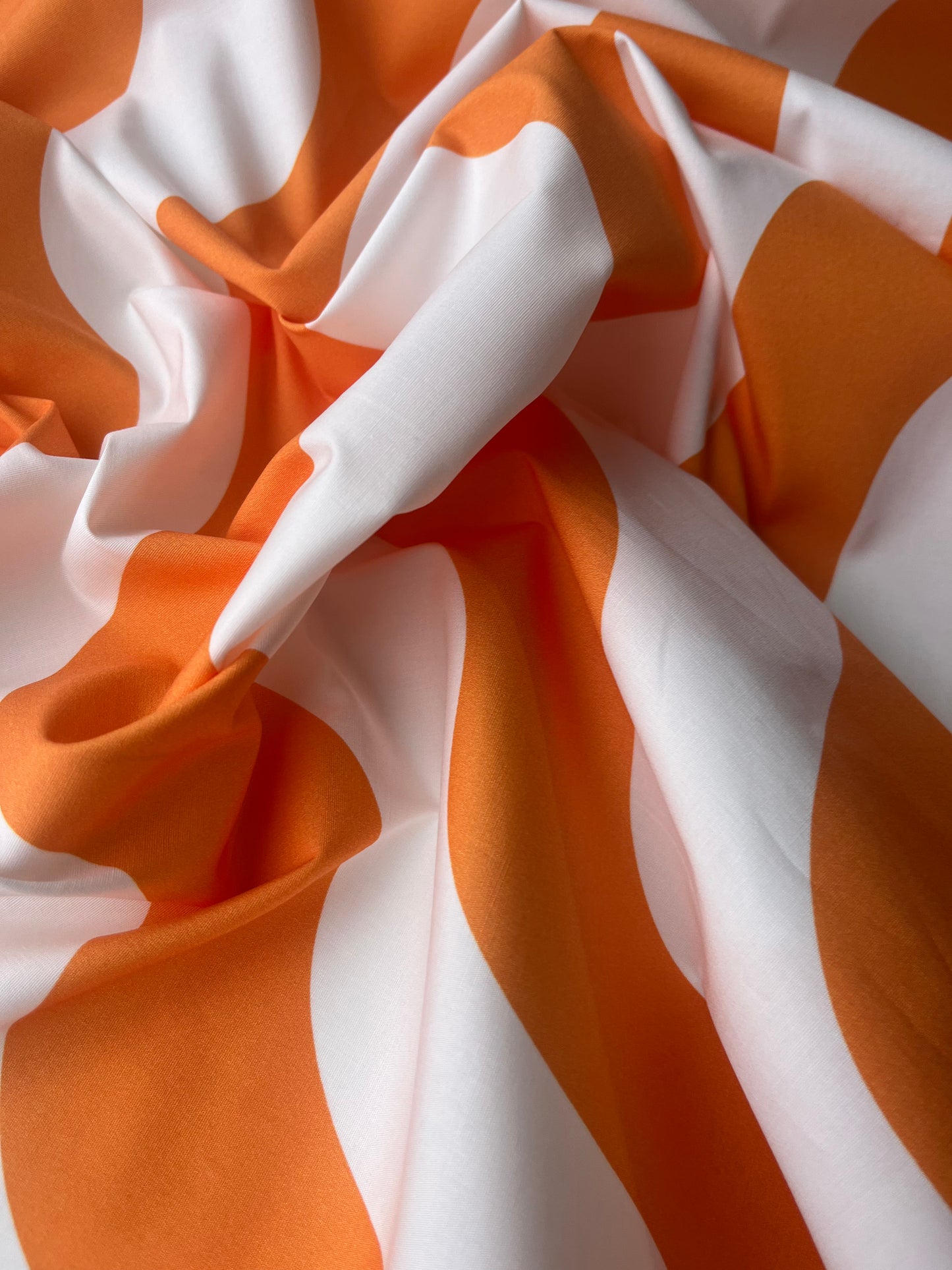 ATILLA 010 poplin stretch curly stripes