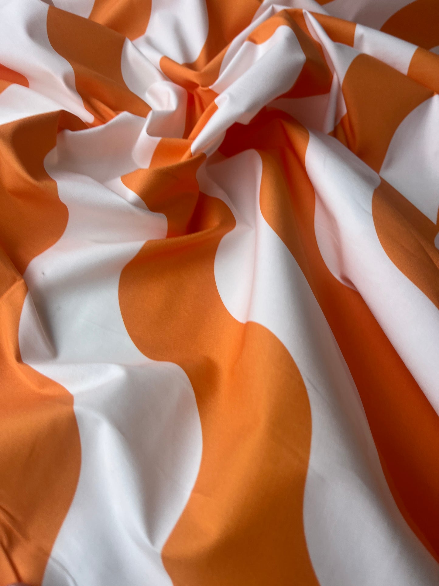 ATILLA 010 poplin stretch curly stripes