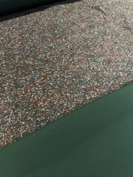 Flip side 395 Green/Orange tacheté double face green