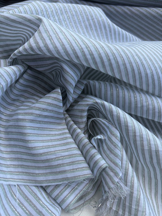DANTE 058 viscose/silk stripes