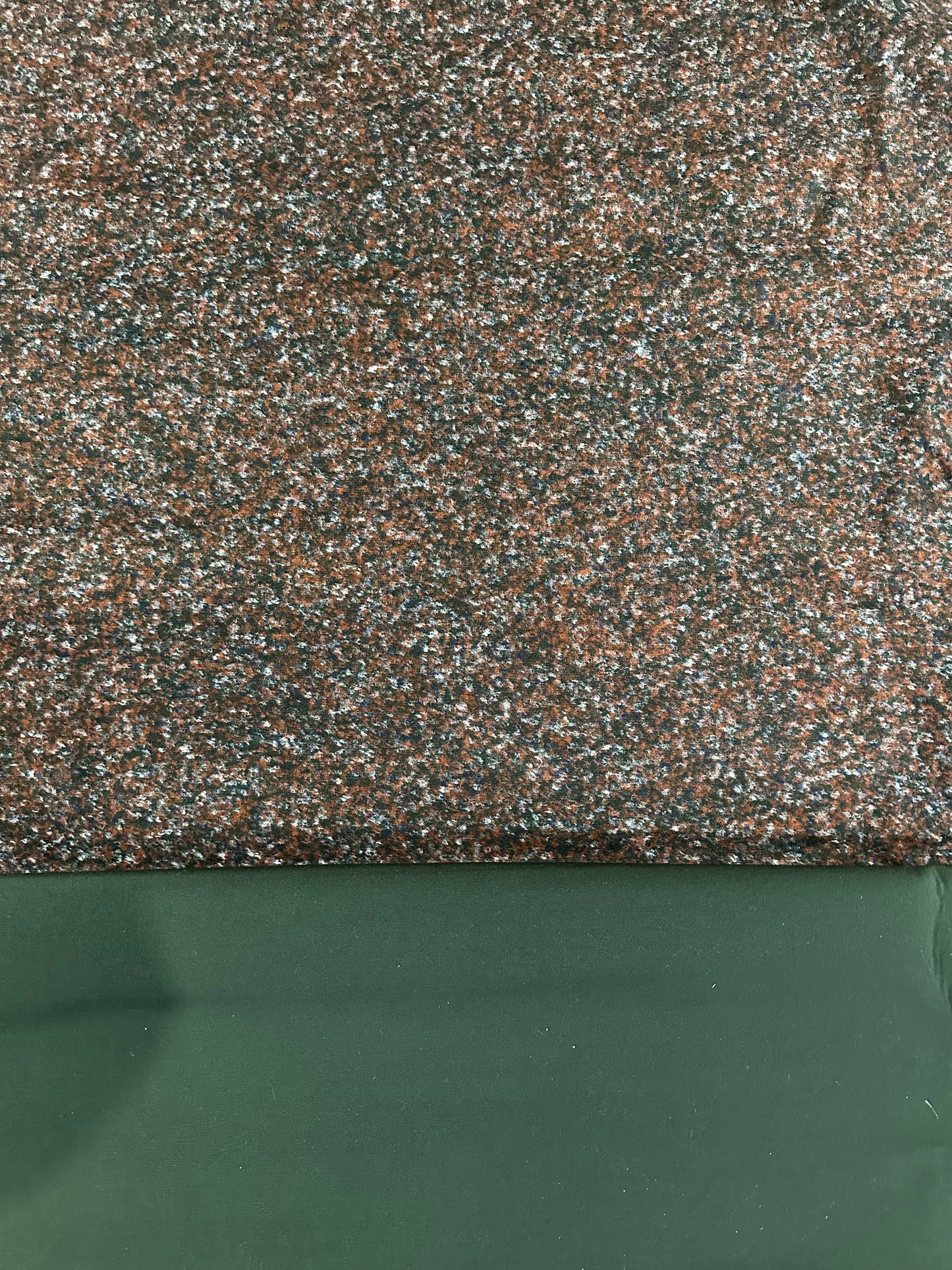 Flip side 395 Green/Orange tacheté double face green