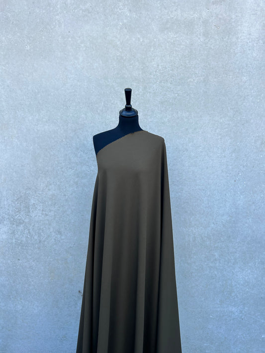 PREM10024 crepe stretch Max Mara Olive brown