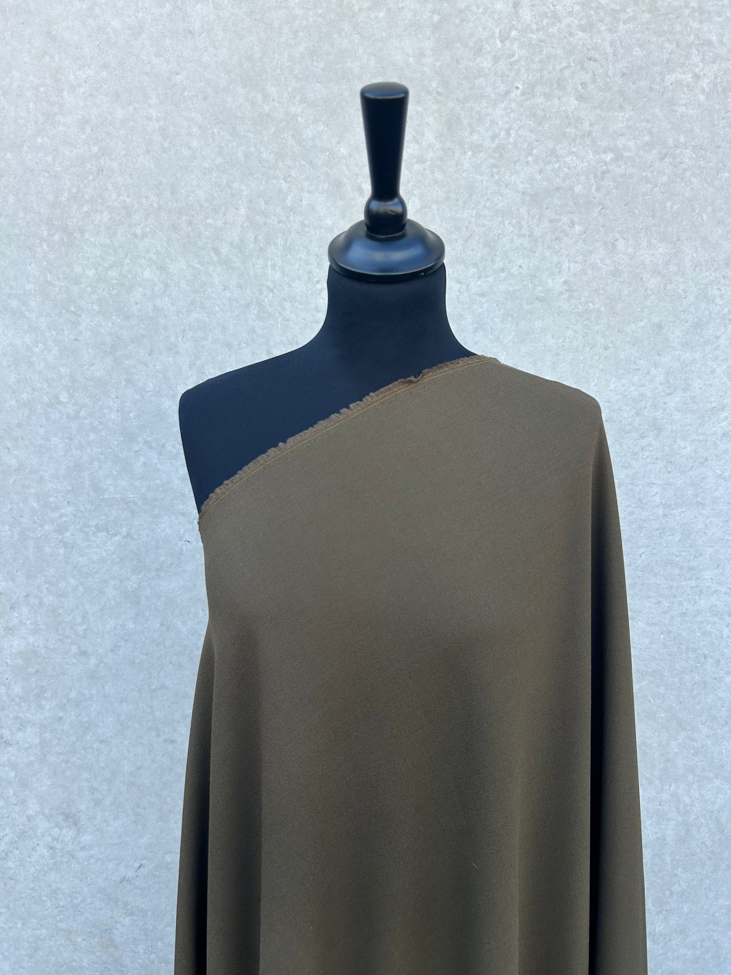 PREM10024 crepe stretch Max Mara Olive brown