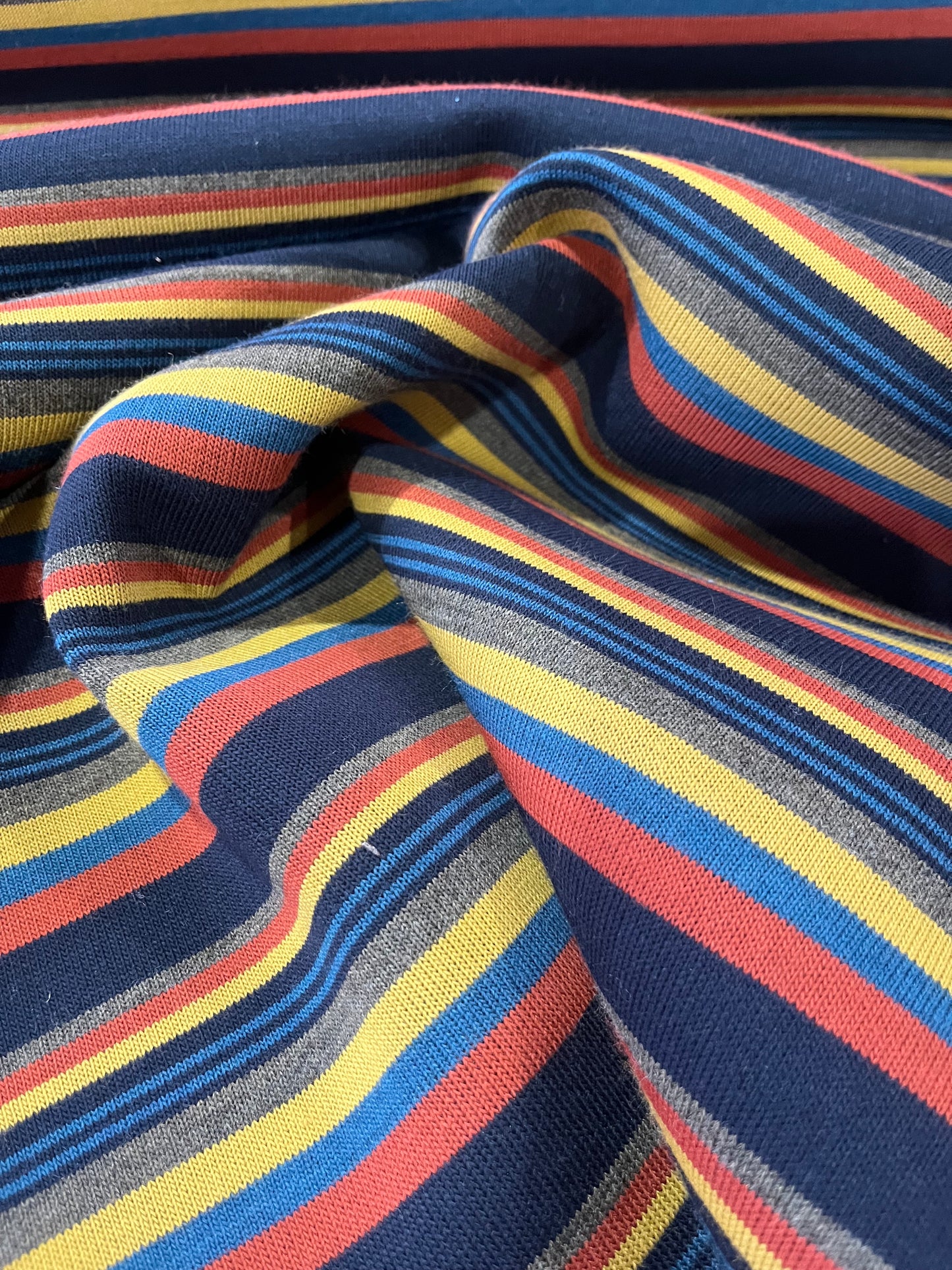 G02 heavy jersey stripes with wool