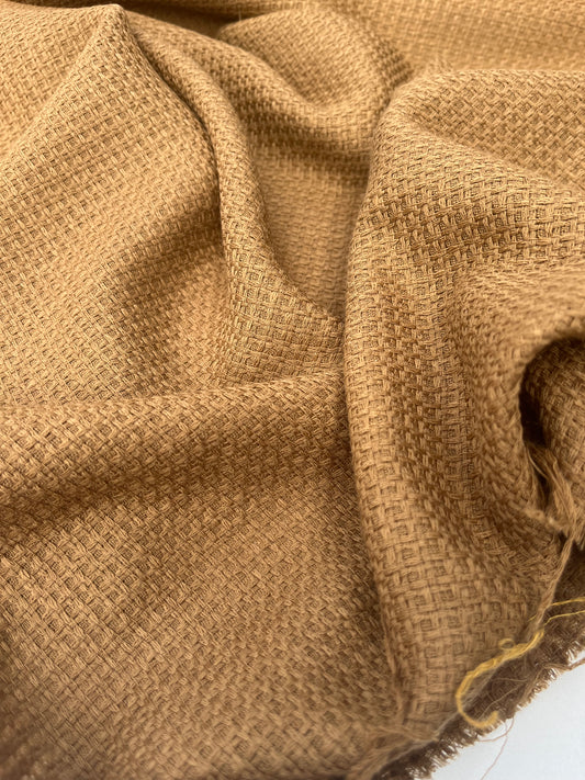 AMOS 018 soft Chanel style fabric cognac colour