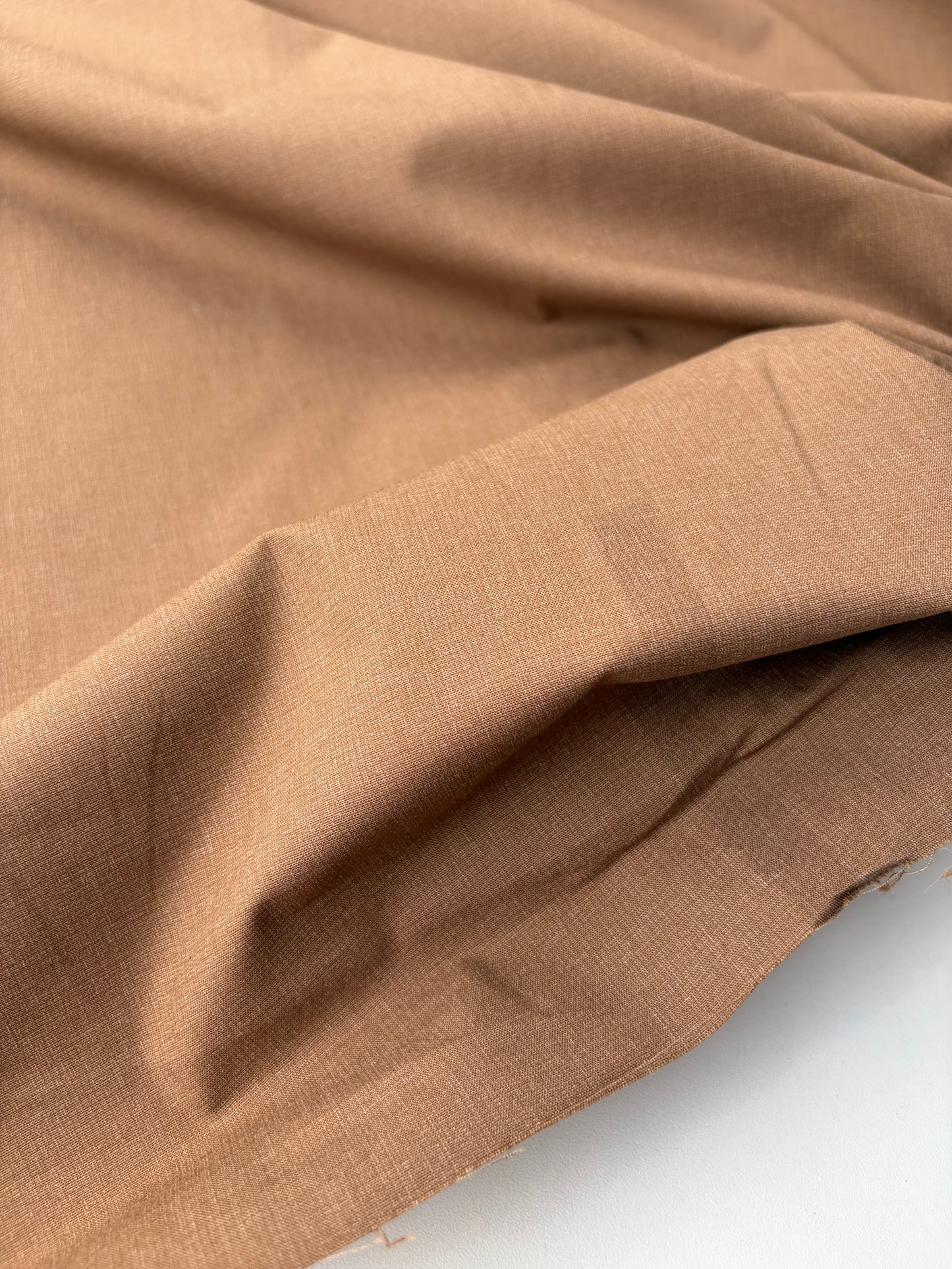 DARREN 019 camel coloured light cotton stretch
