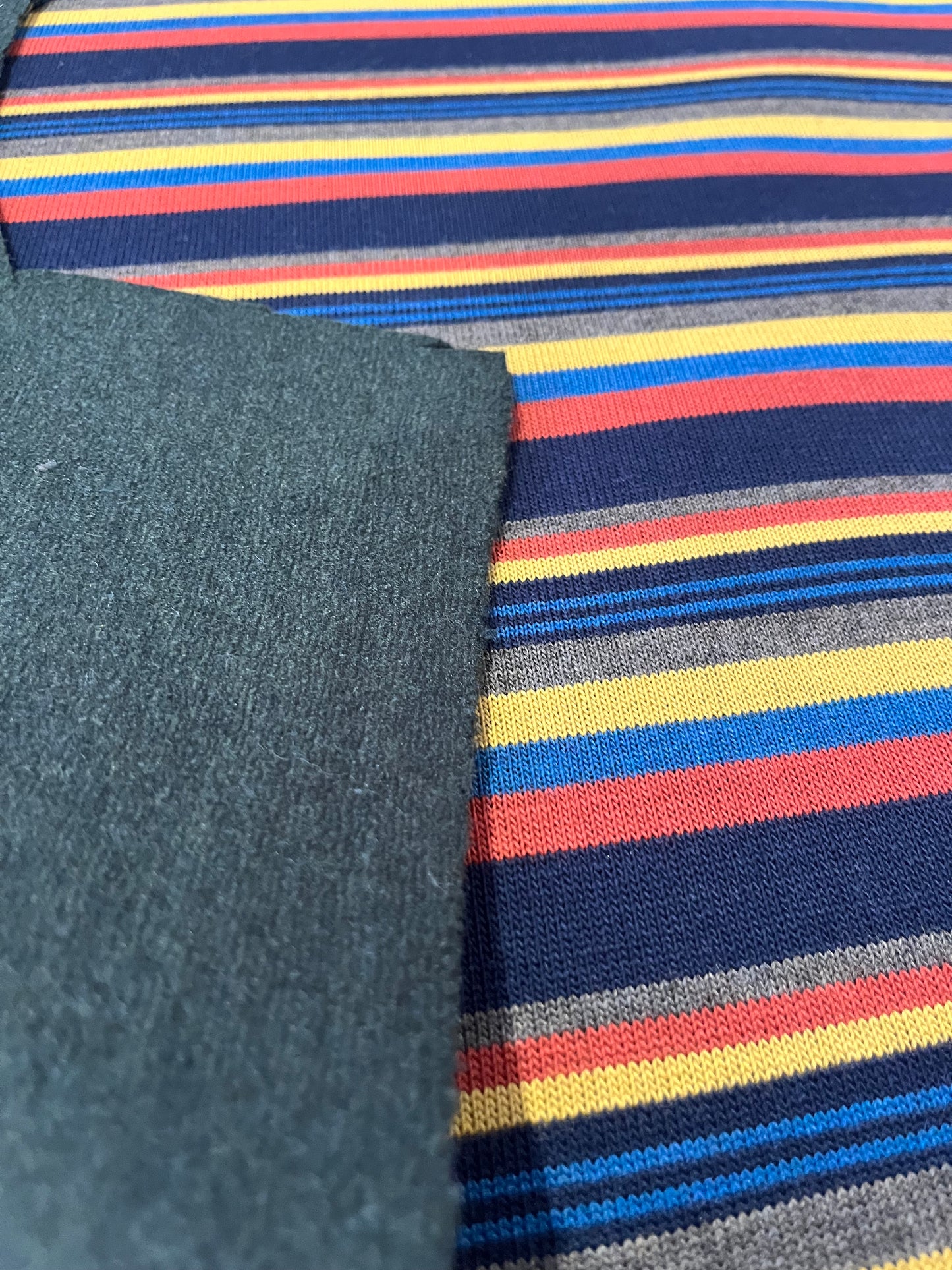 G02 heavy jersey stripes with wool