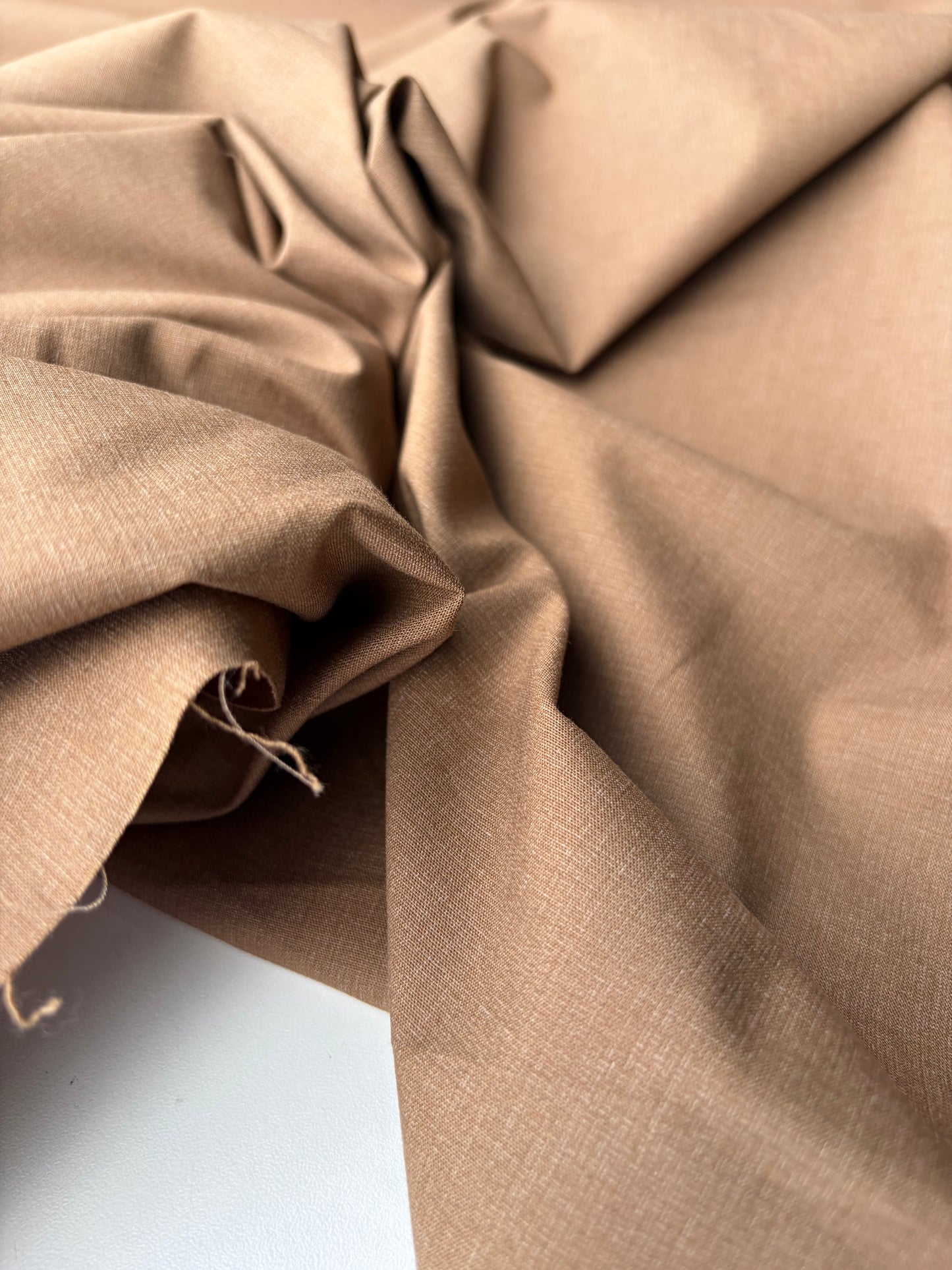 DARREN 019 camel coloured light cotton stretch
