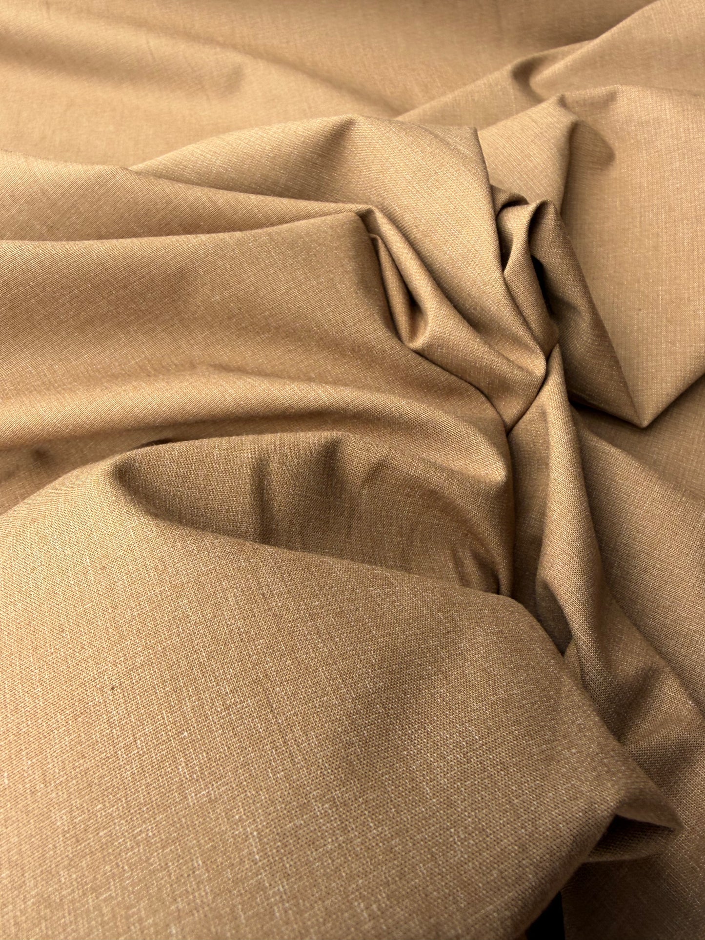 DARREN 019 camel coloured light cotton stretch